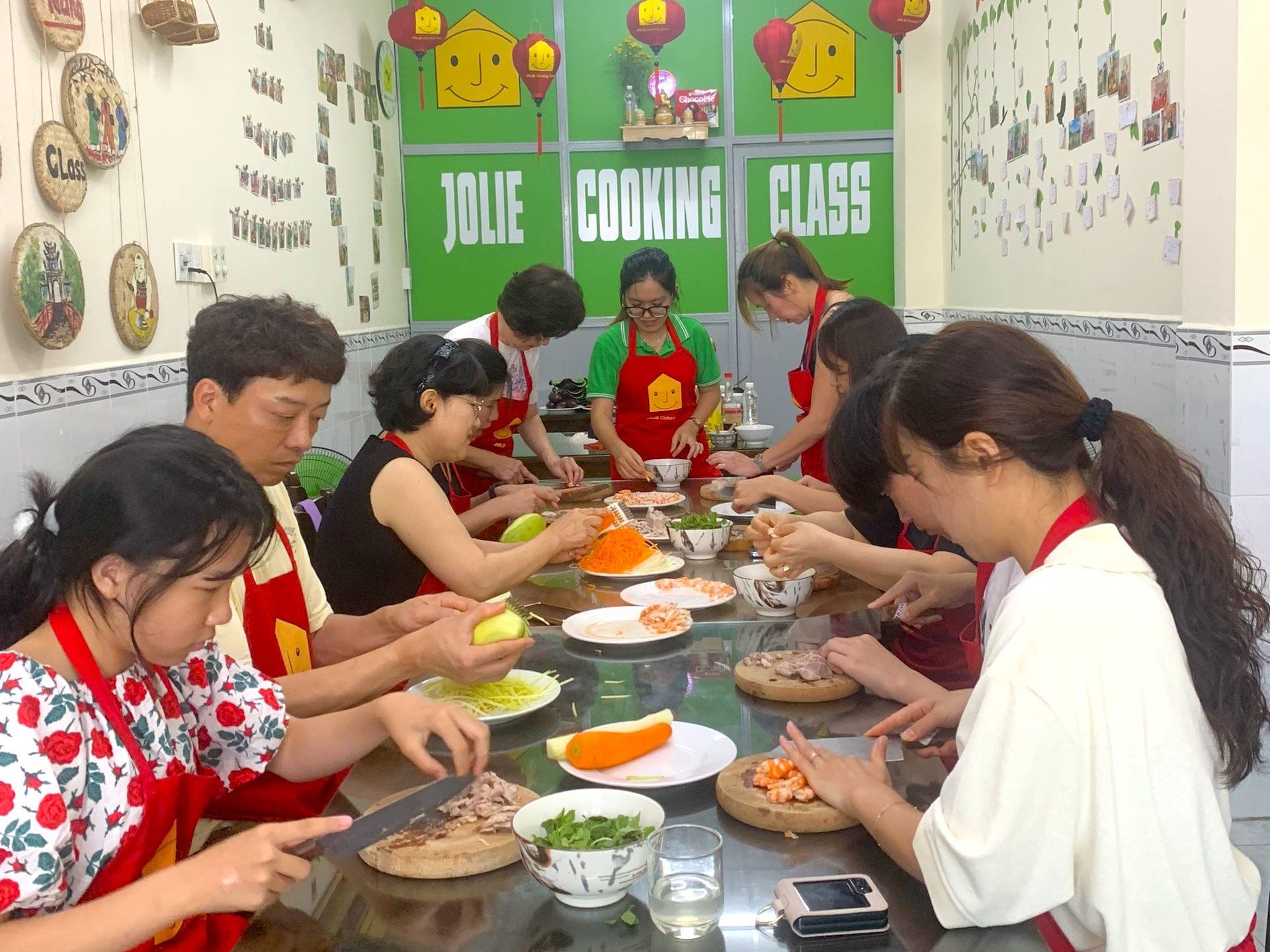 Jolie Da Nang Cooking Class with Organic Garden and Market Tour