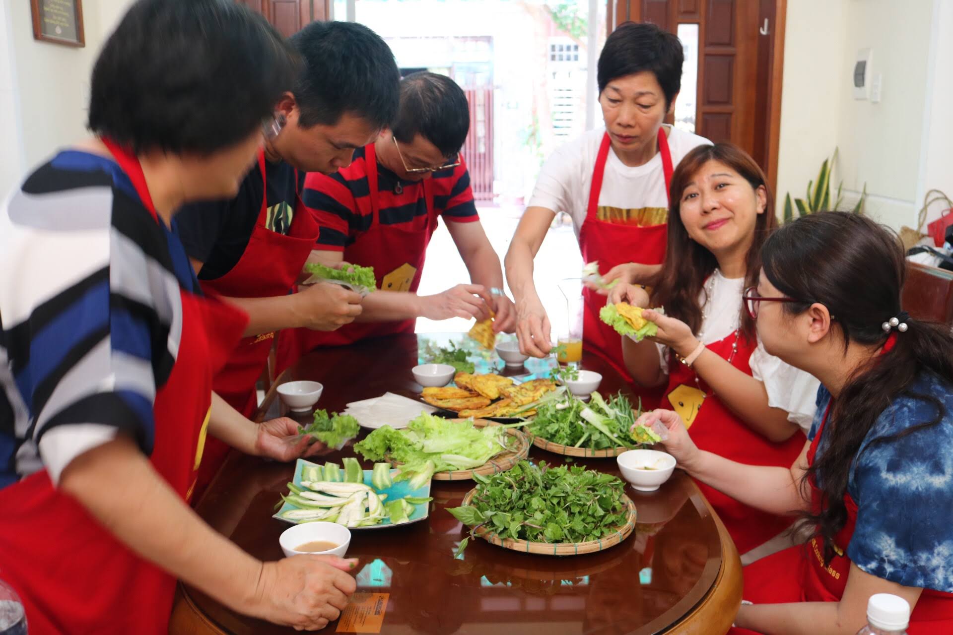 Jolie Da Nang Cooking Class with Organic Garden and Market Tour