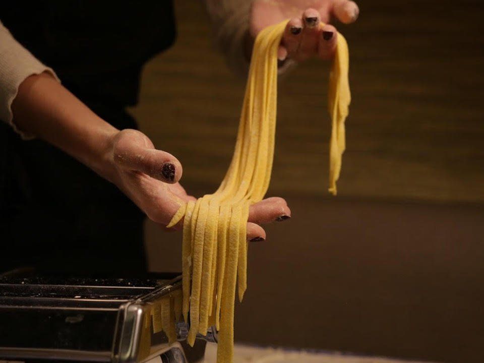 Keep Calm & Cook Pasta: Pasta-Making Class Footsteps from Trevi Fountain