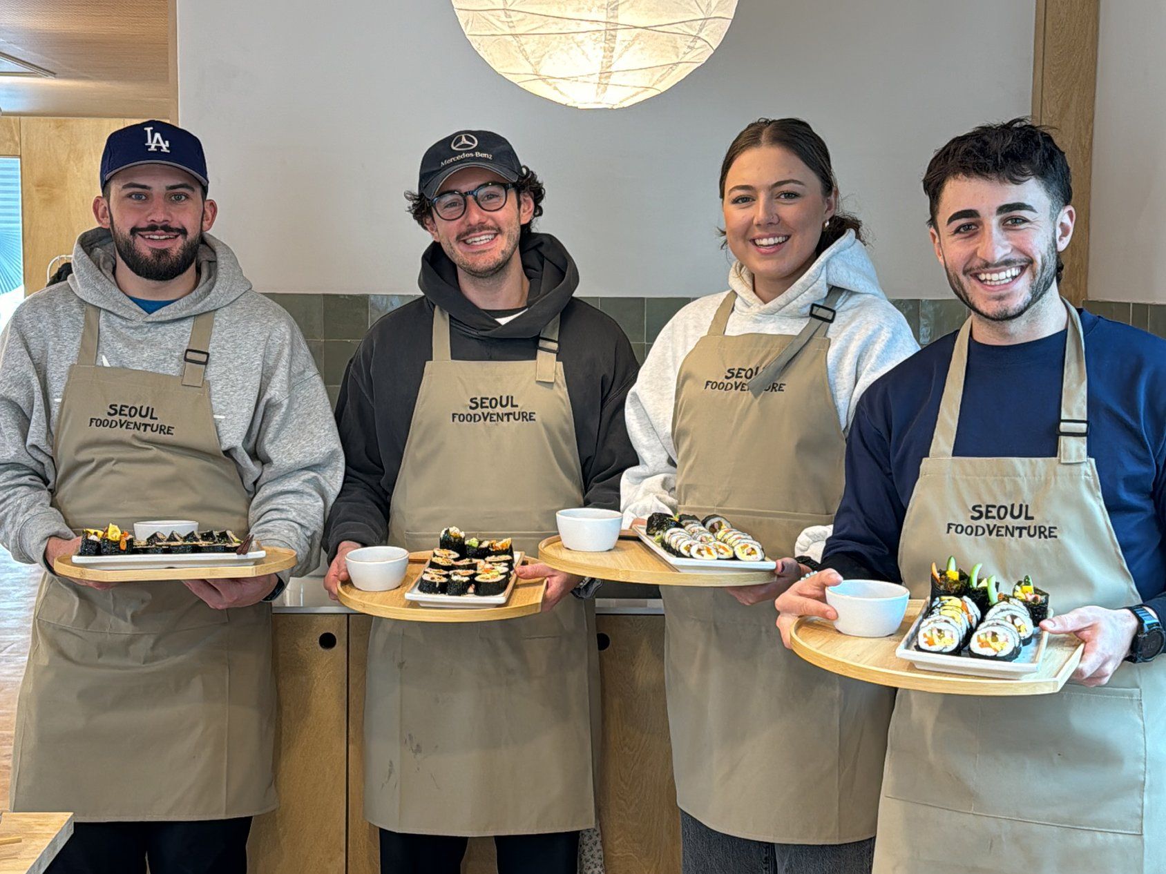 Korean Cuisine Class with Local Market Grocery Experience