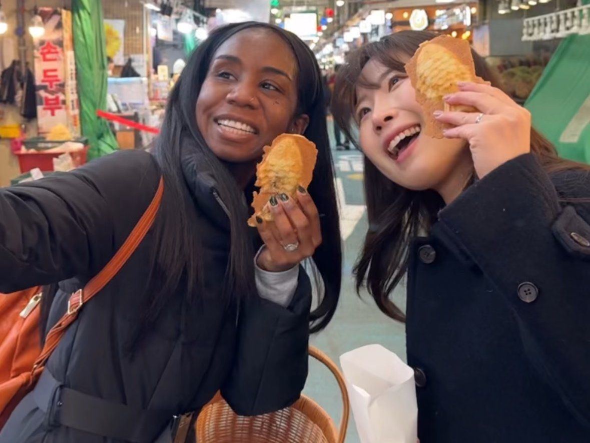 Korean Cuisine Class with Local Market Grocery Experience