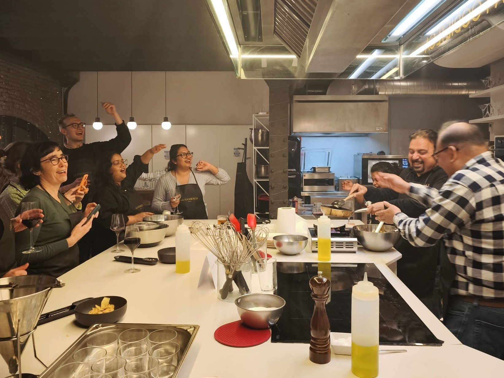 La Boqueria Market Tour & Premium Cooking Class in Designer Loft