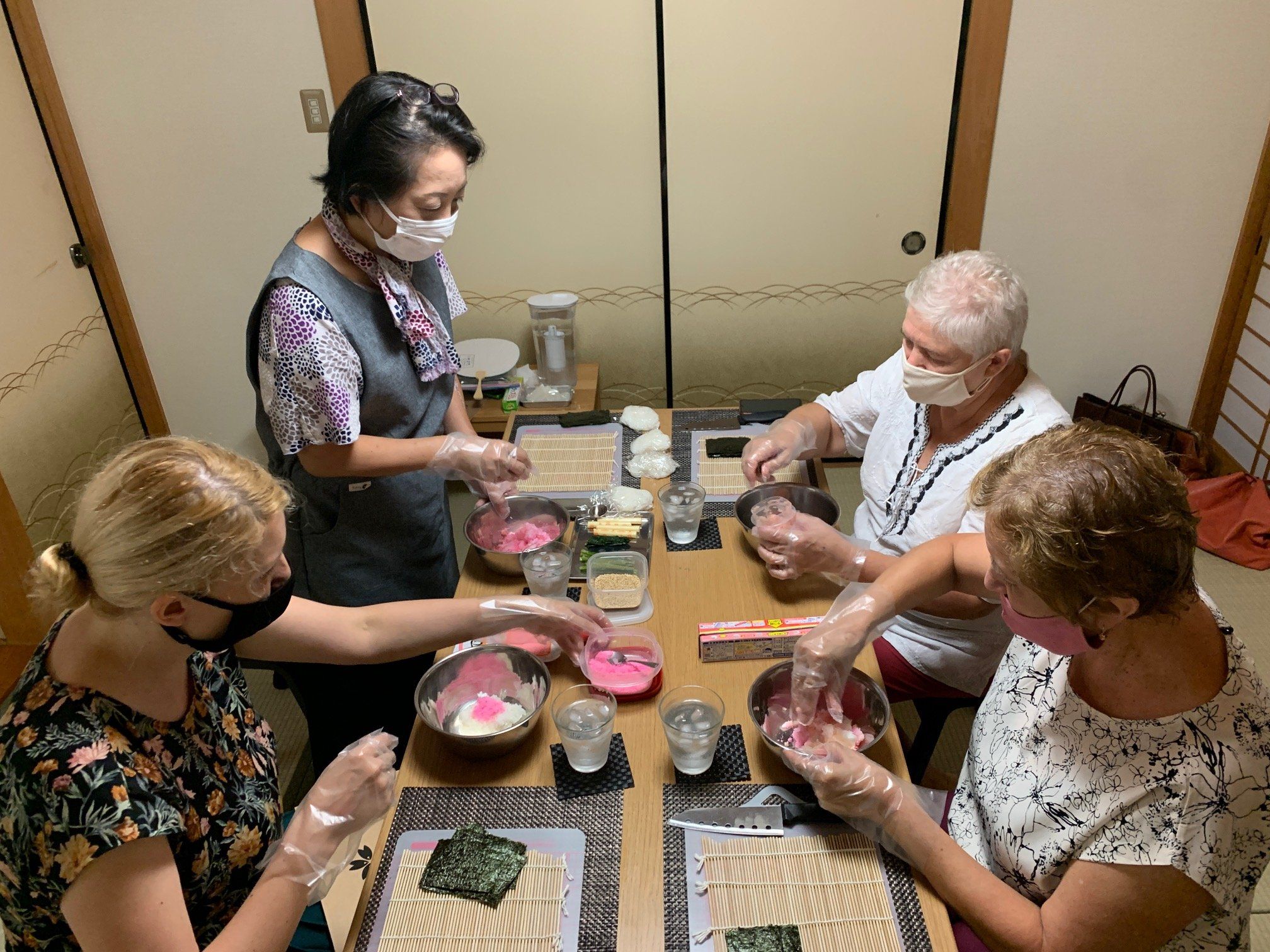 Learn How to Make Decorative Sushi Rolls with Local Teacher
