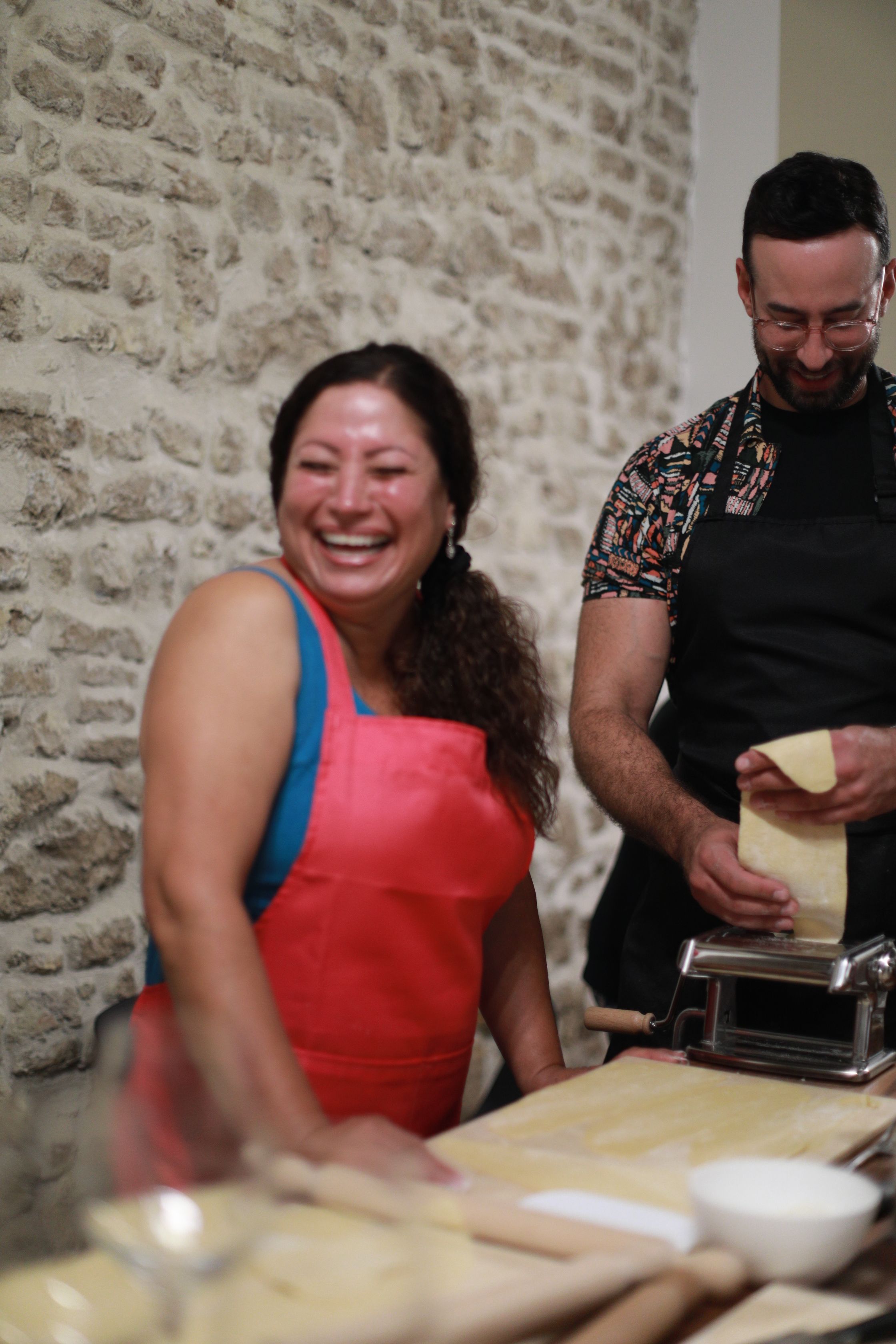 Learn pasta, ravioli and gelato with a chef in Rome city center!