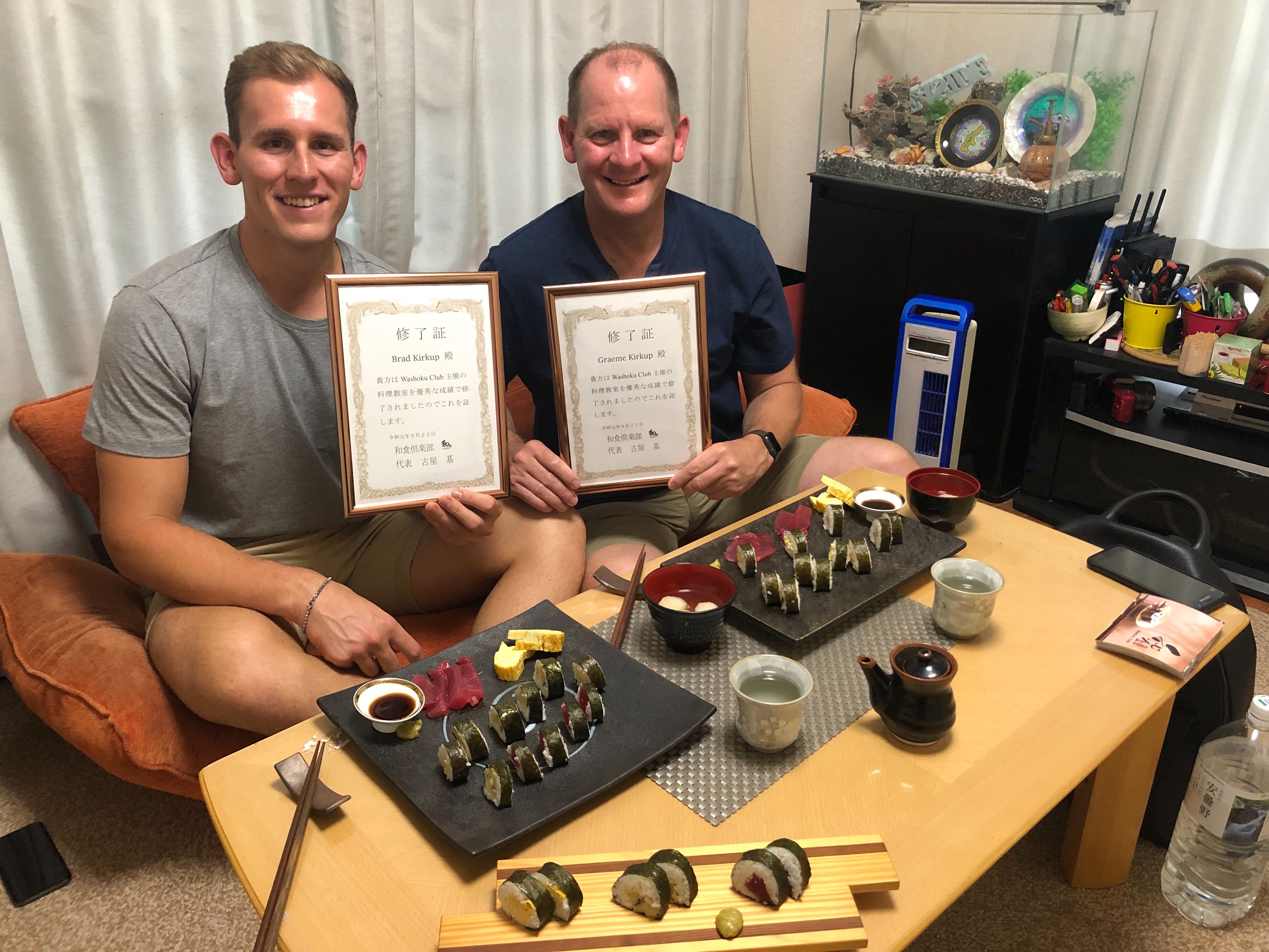 Make Sushi, Tempura, HomeStyle Dishes or Wagashi with Private Japanese