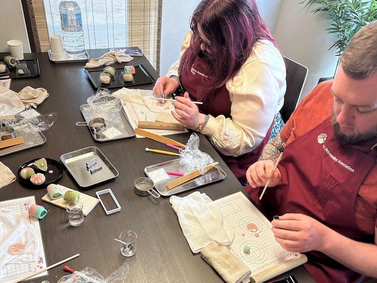 Wagashi + Matcha Tea: Learn the Art of Traditional Japanese Sweets in Tokyo