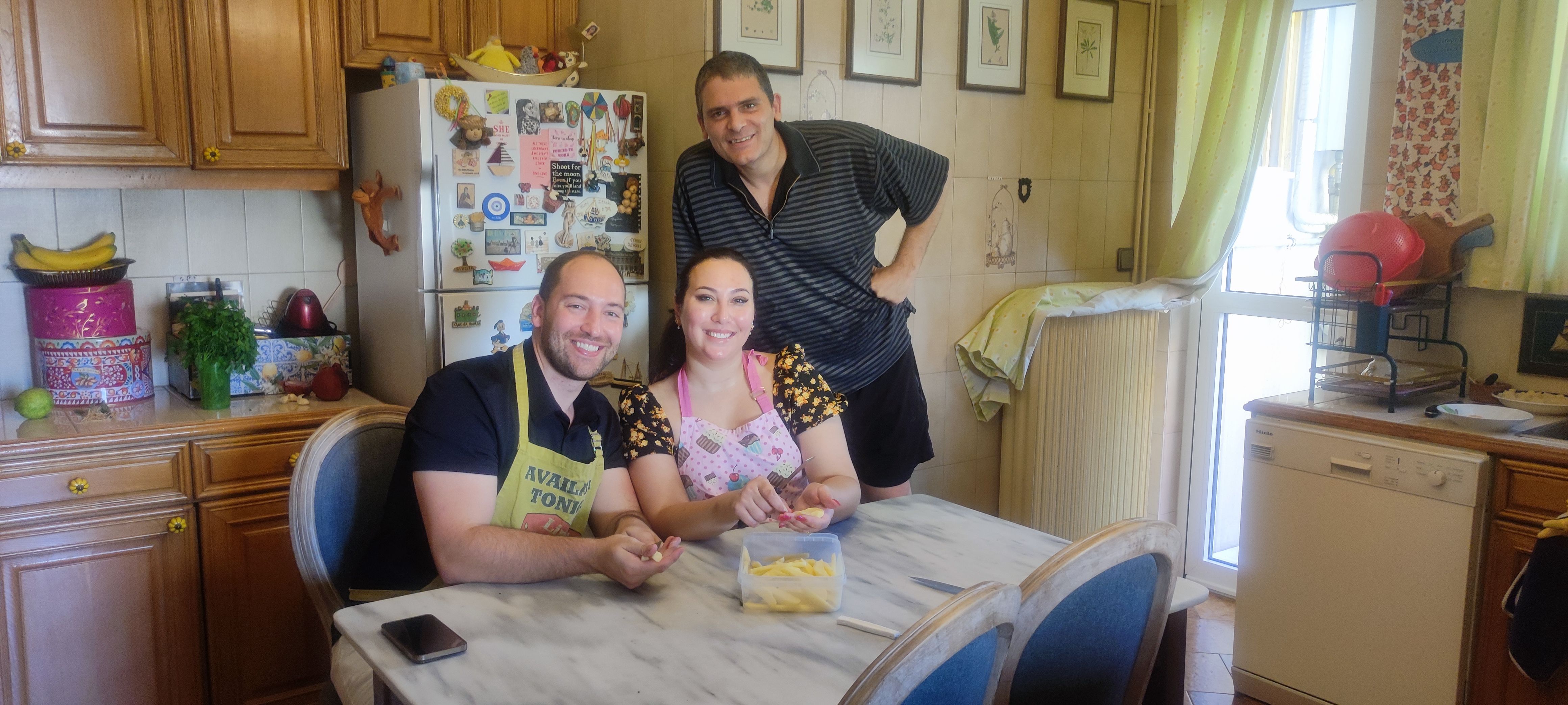 Kochen lernen in einem Privathaushalt – Ein Hauch der griechischen Inseln in Athen