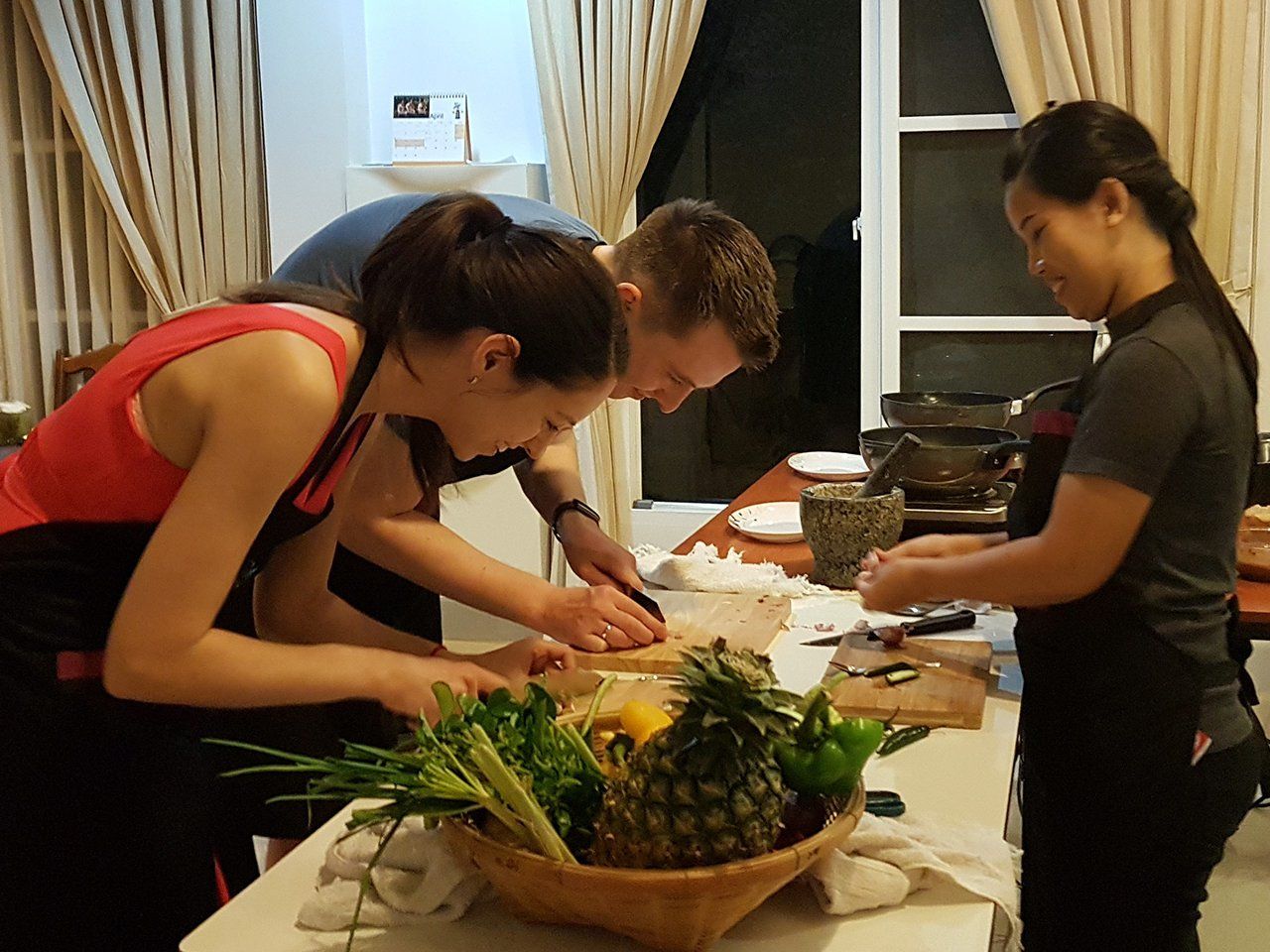 Choose Your Own Favorite Thai Dish Hands-on Authentic Thai Cooking Class with Local Market Tour