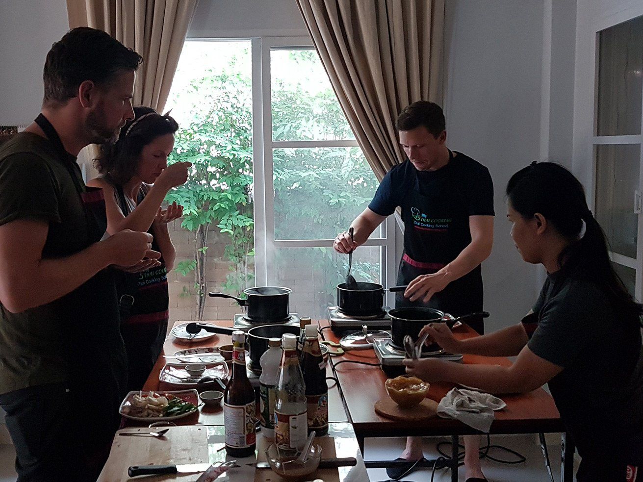 Choose Your Own Favorite Thai Dish Hands-on Authentic Thai Cooking Class with Local Market Tour