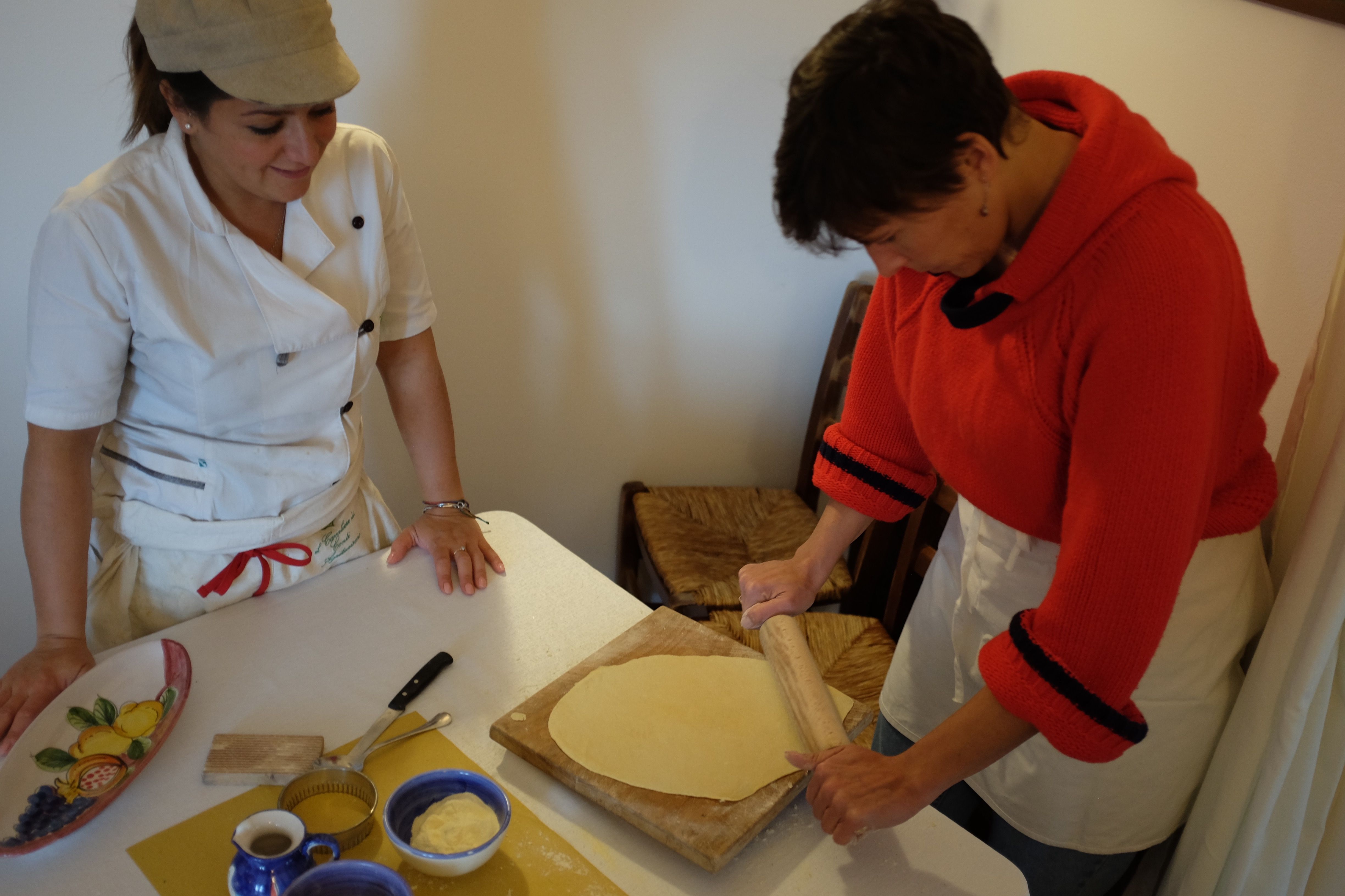 Visite d'une citronneraie et cours de fabrication de pâtes sur la côte amalfitaine