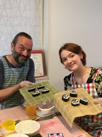 Let's Make Artistic Sushi in Osaka