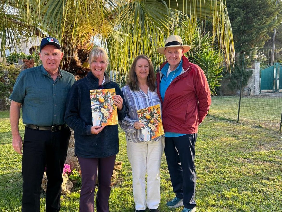 Sicilian Cuisine Culinary Class in the Garden
