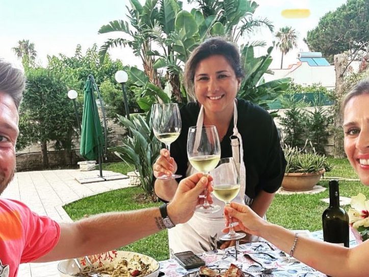 Sicilian Cuisine Culinary Class in the Garden