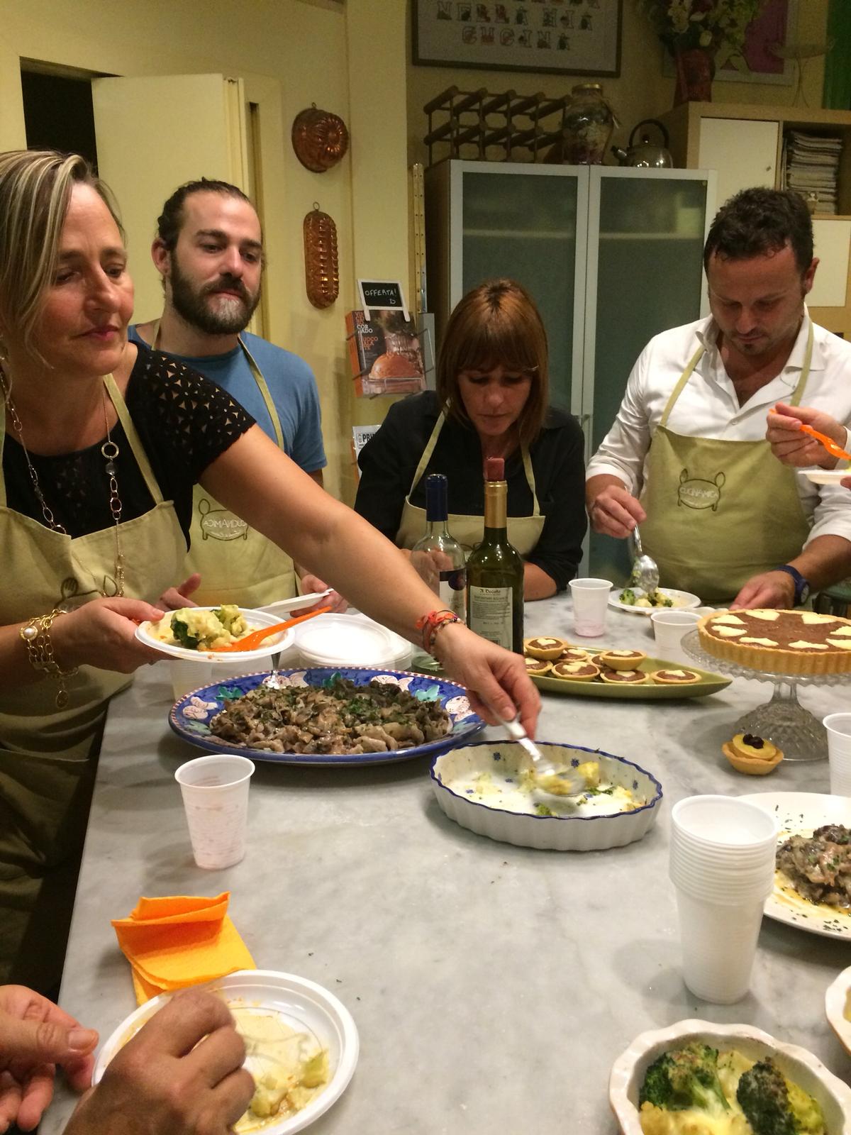Local Market Tour + Neapolitan Cuisine Cooking Class Private Class