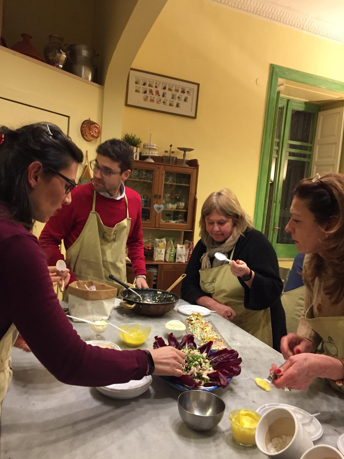 Local Market Tour + Neapolitan Cuisine Cooking Class Private Class