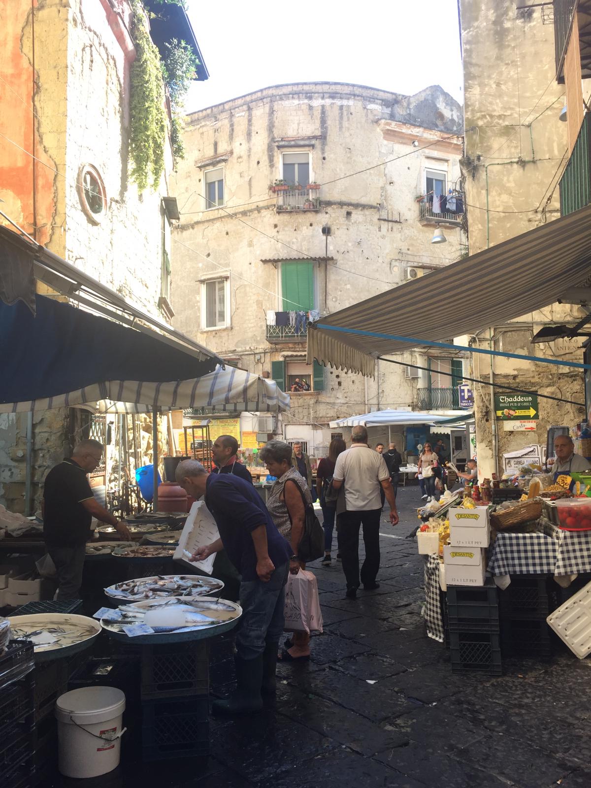 Local Market Tour + Neapolitan Cuisine Cooking Class Private Class