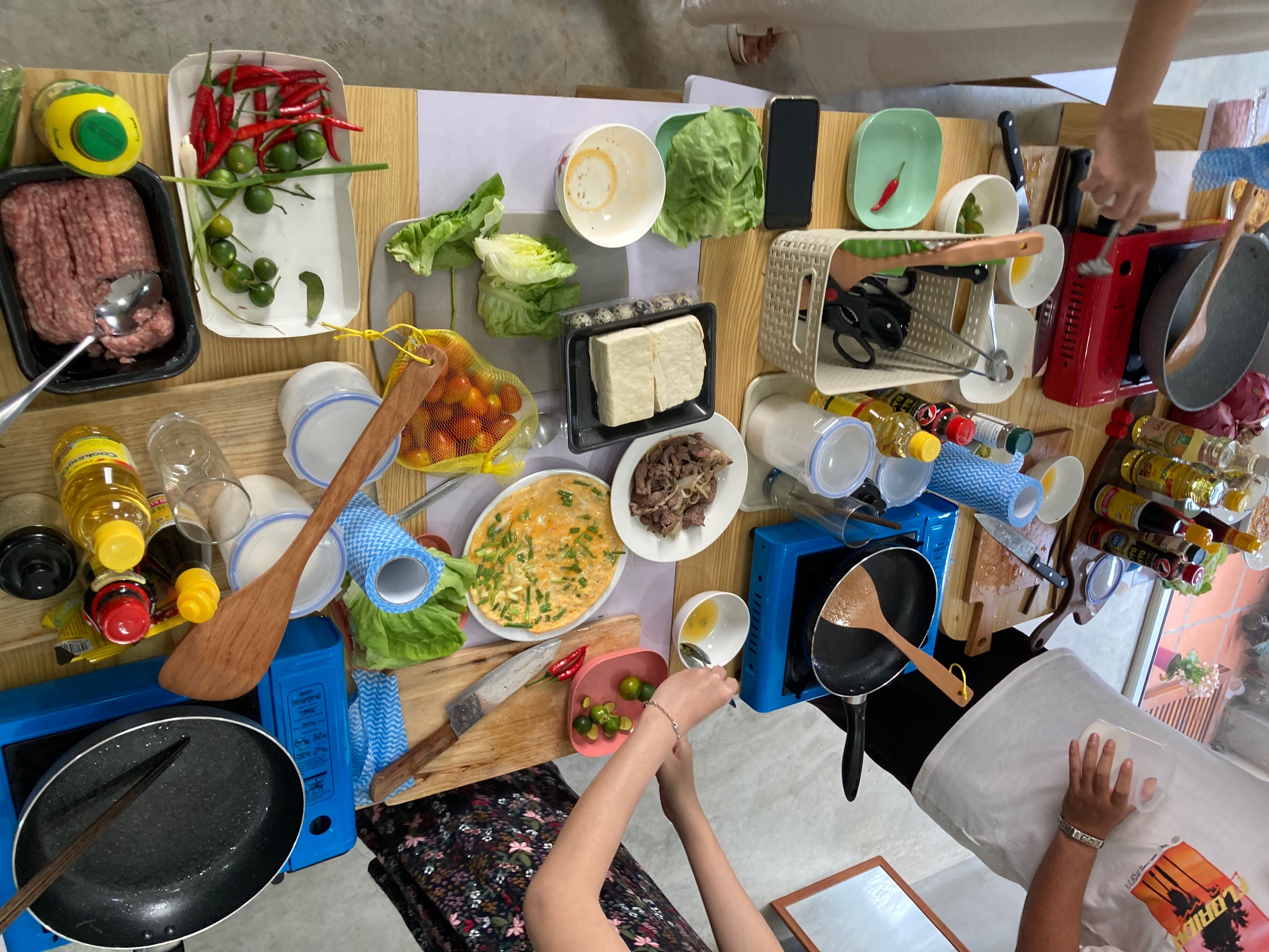 From Local Wet Market to Traditional Homestay Meal
