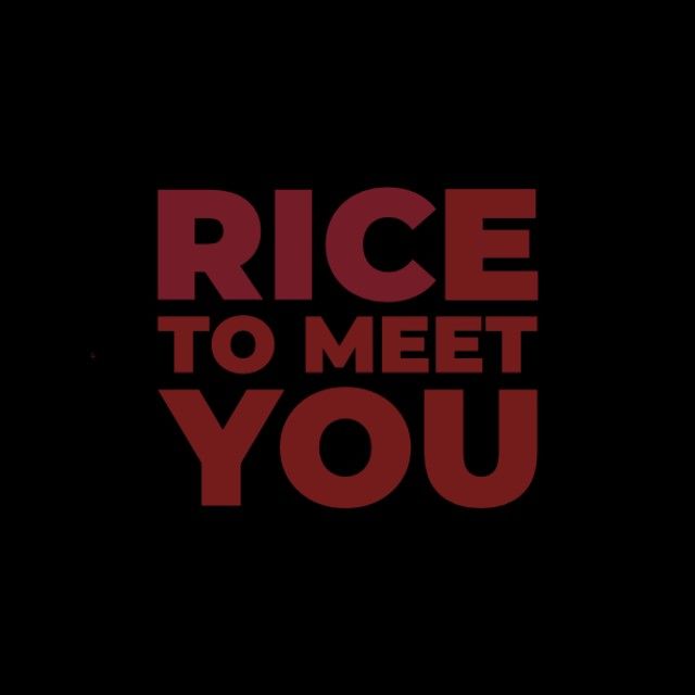 RICE TO MEET YOU logo