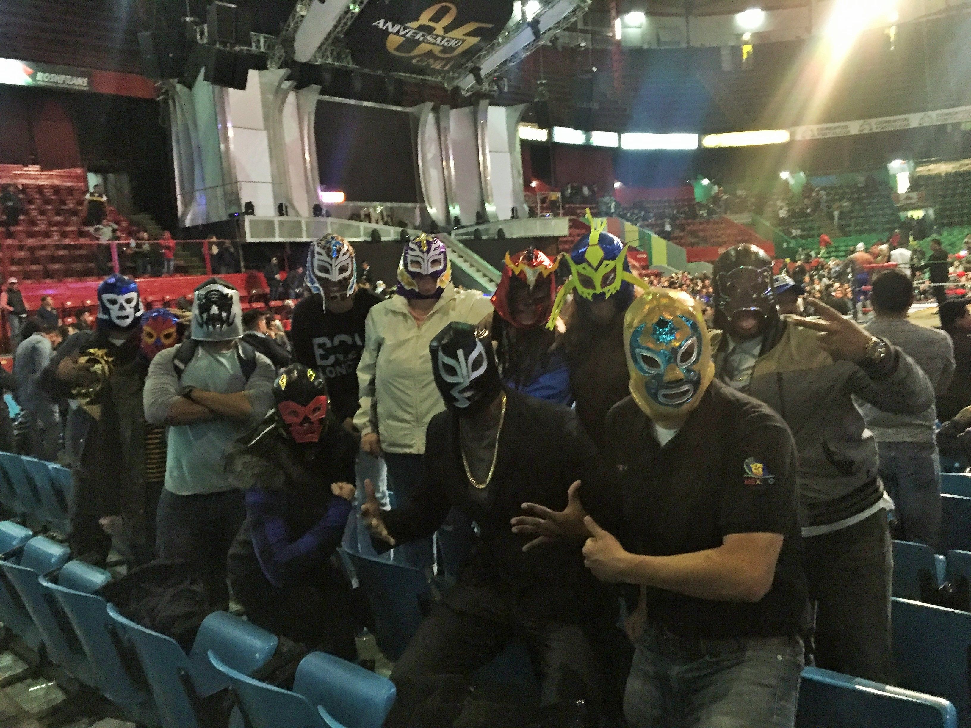 Mexican Folklore Night Out! Lucha Libre Experience + Alcohol free Cocktail