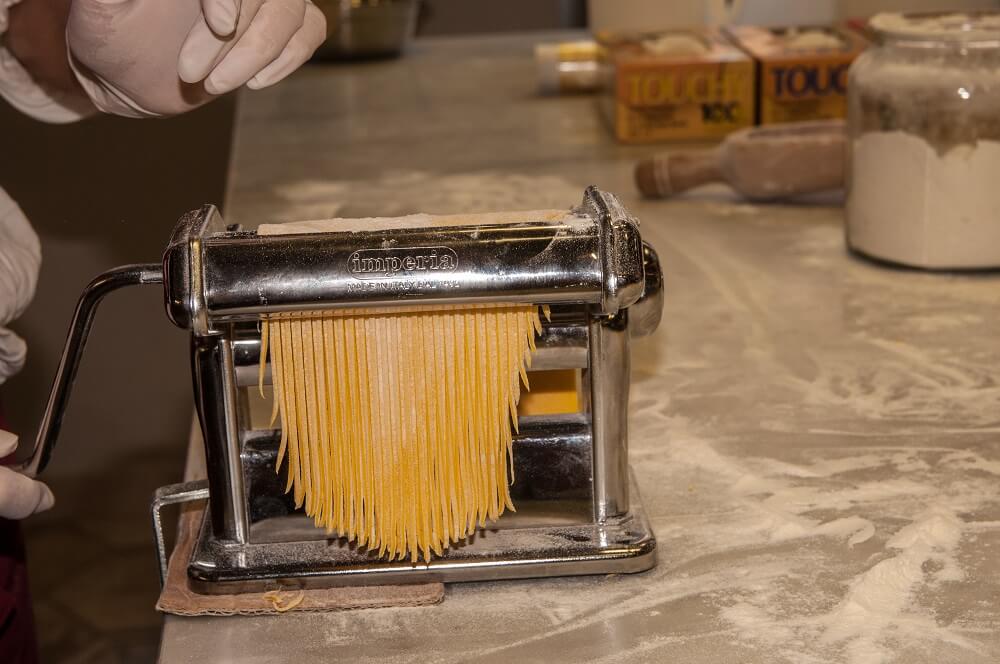 À Rome : Atelier pratique de fabrication de pâtes et de gelato