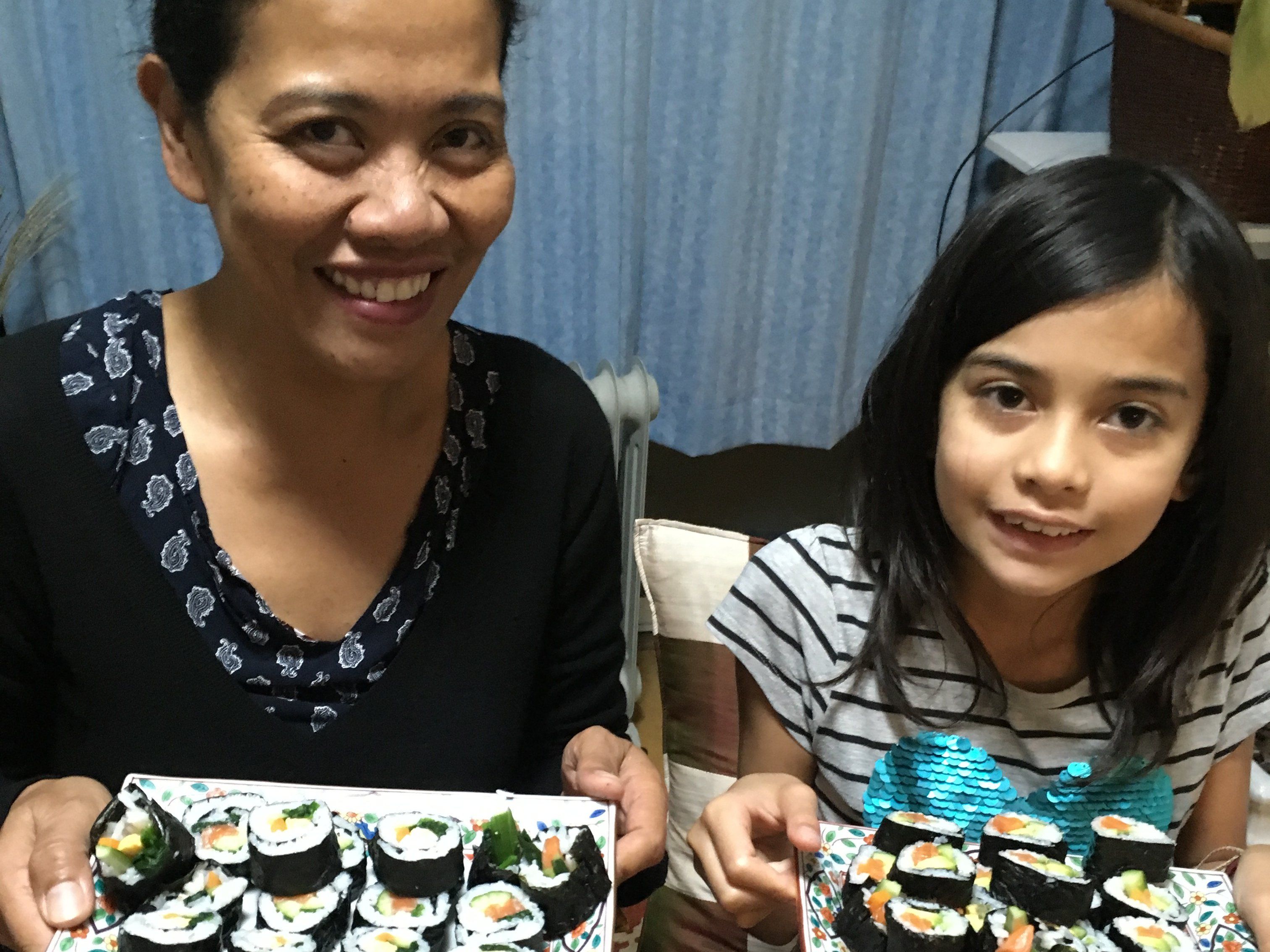 Hands-On Rolled Sushi Making Class and Sake Tasting