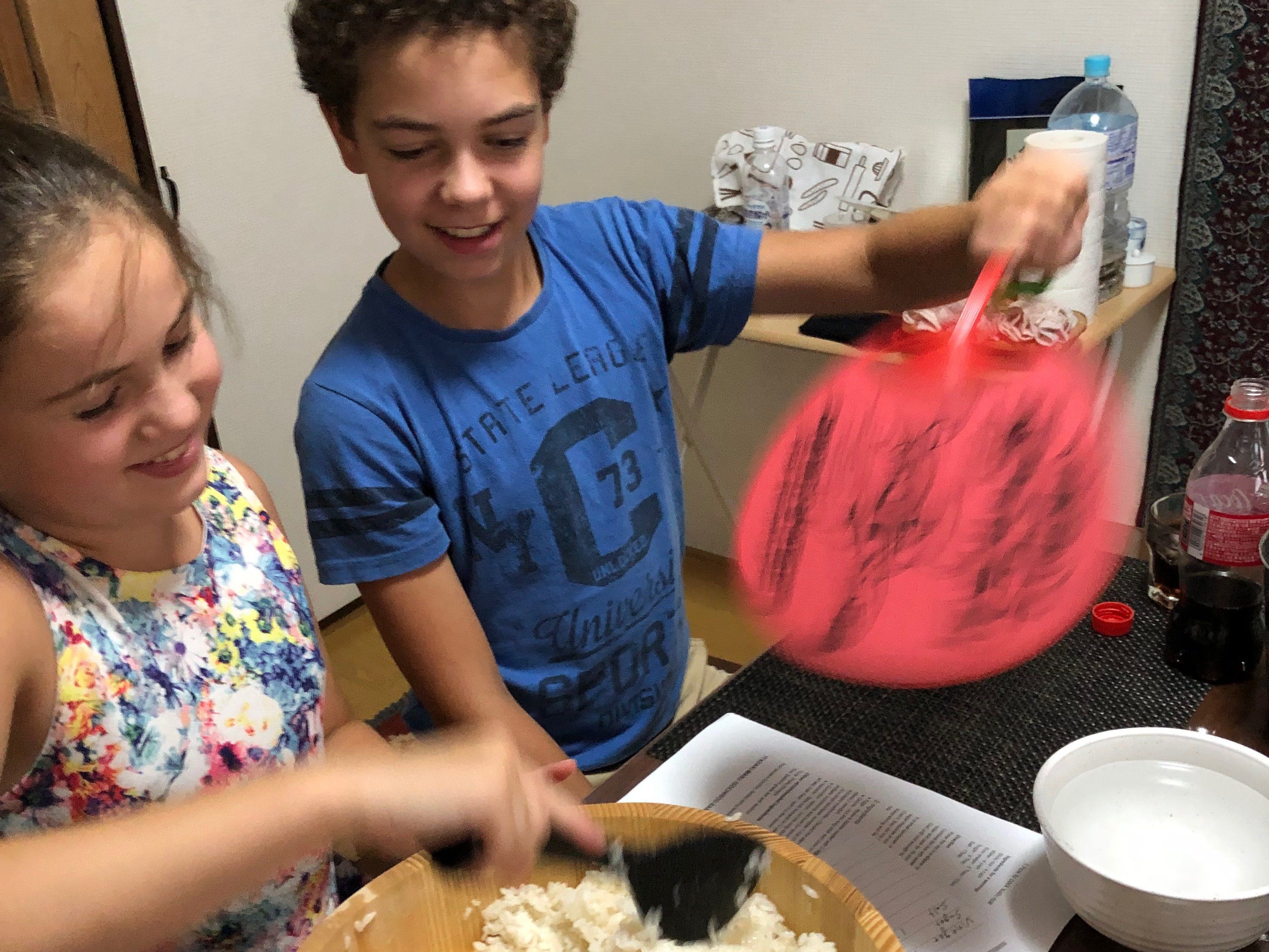 Hands-On Rolled Sushi Making Class and Sake Tasting