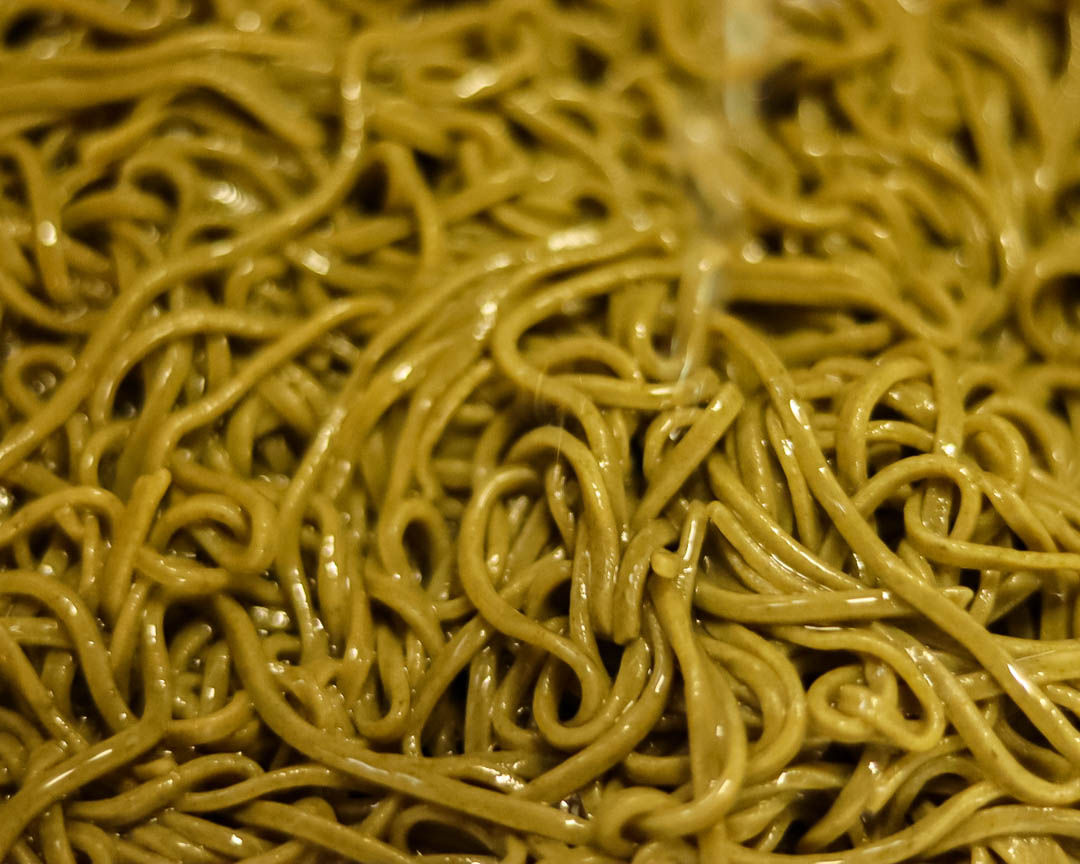 Making Authentic Cha Soba with Sencha in Kyoto