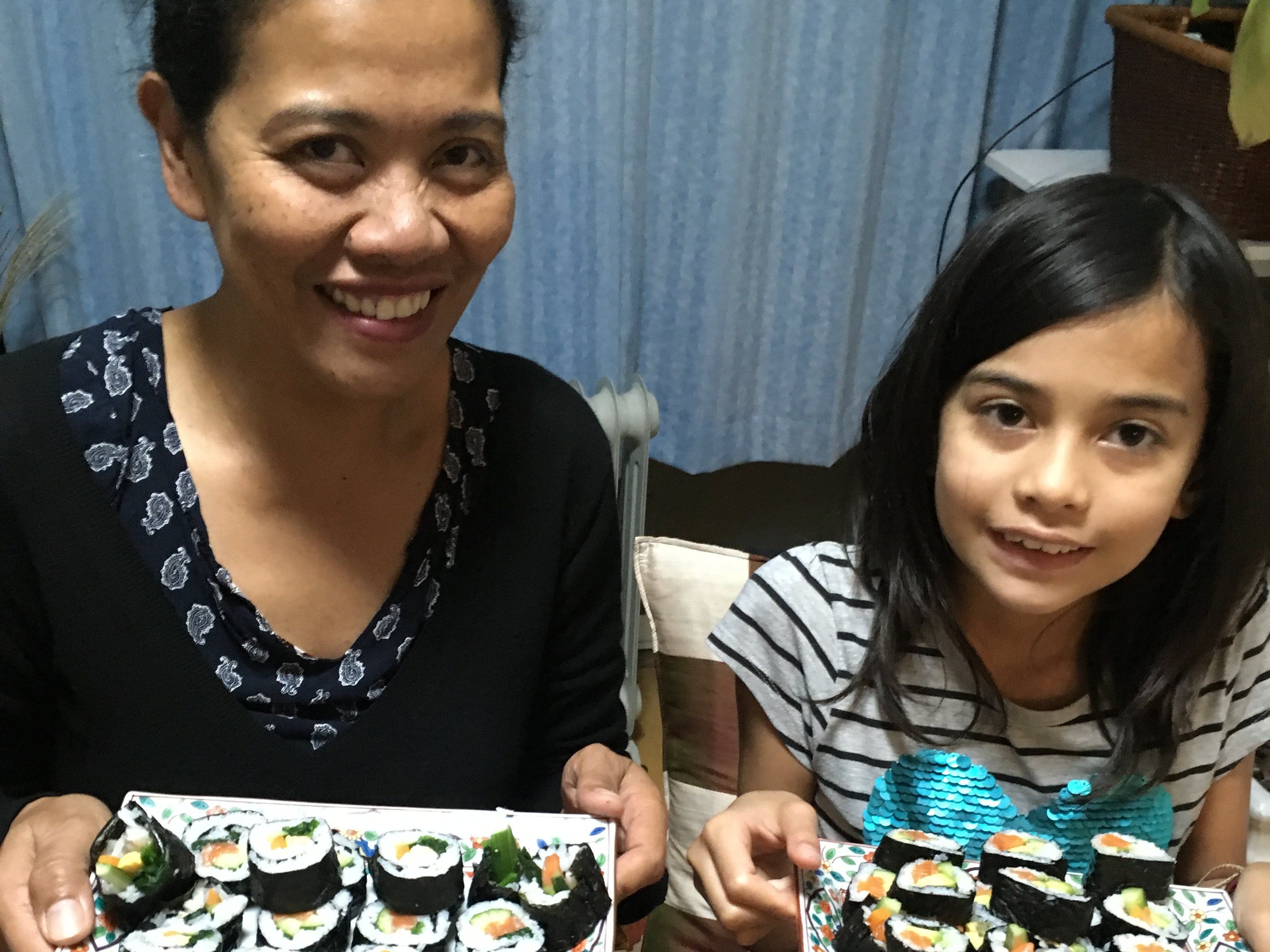 Hands-On Rolled Sushi Making Class and Sake Tasting