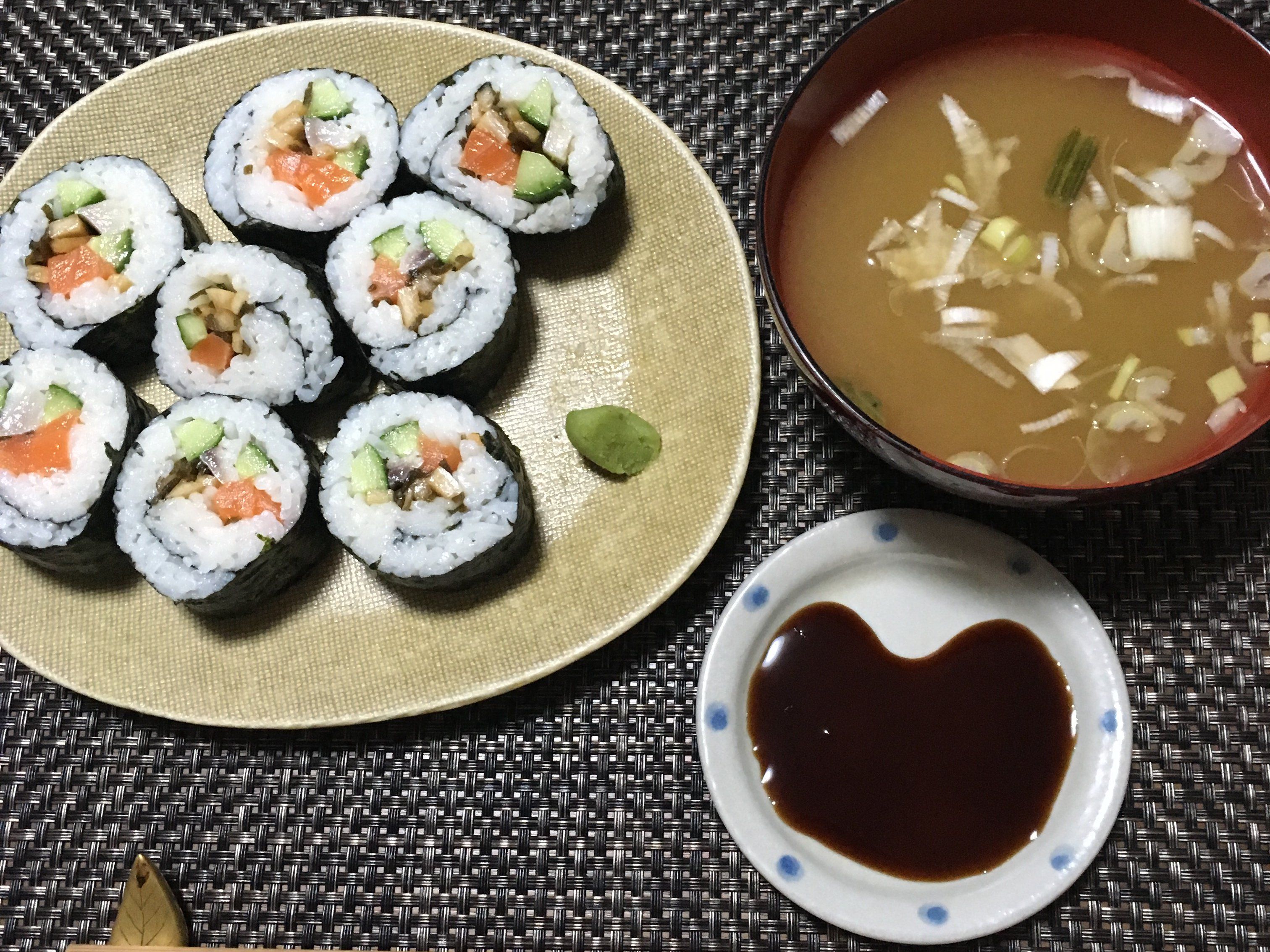 Hands-On Rolled Sushi Making Class and Sake Tasting