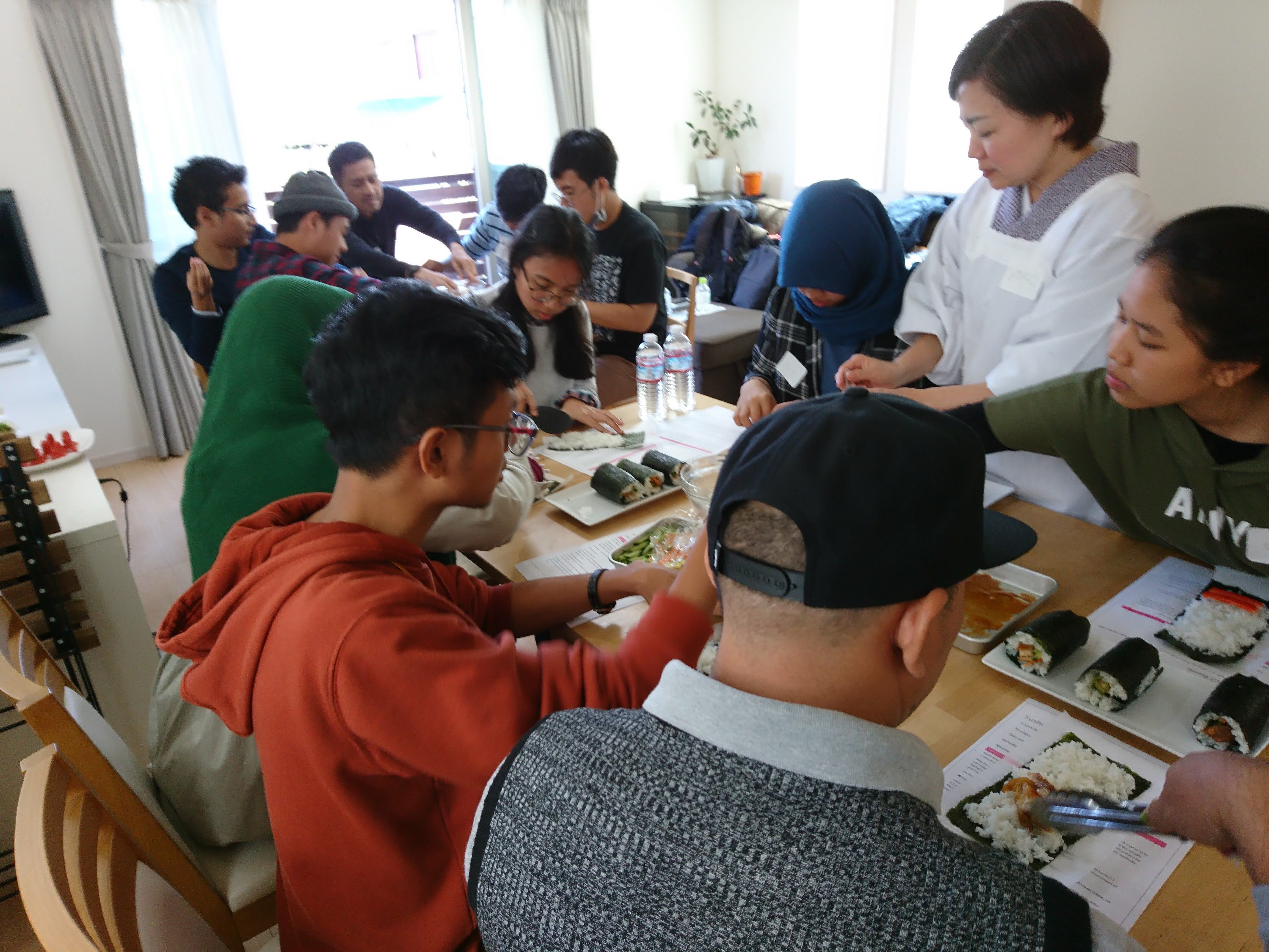 Making Sushi Rolls Bento and Supermarket Tour in Kamakura