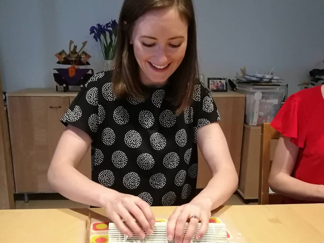 Cours de fabrication de makizushi (rouleaux de sushi)