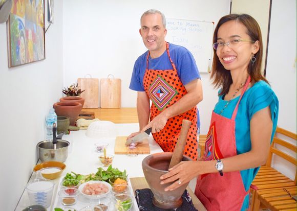 Mam's Unique "Real" Thai Gourmet Cooking Experience