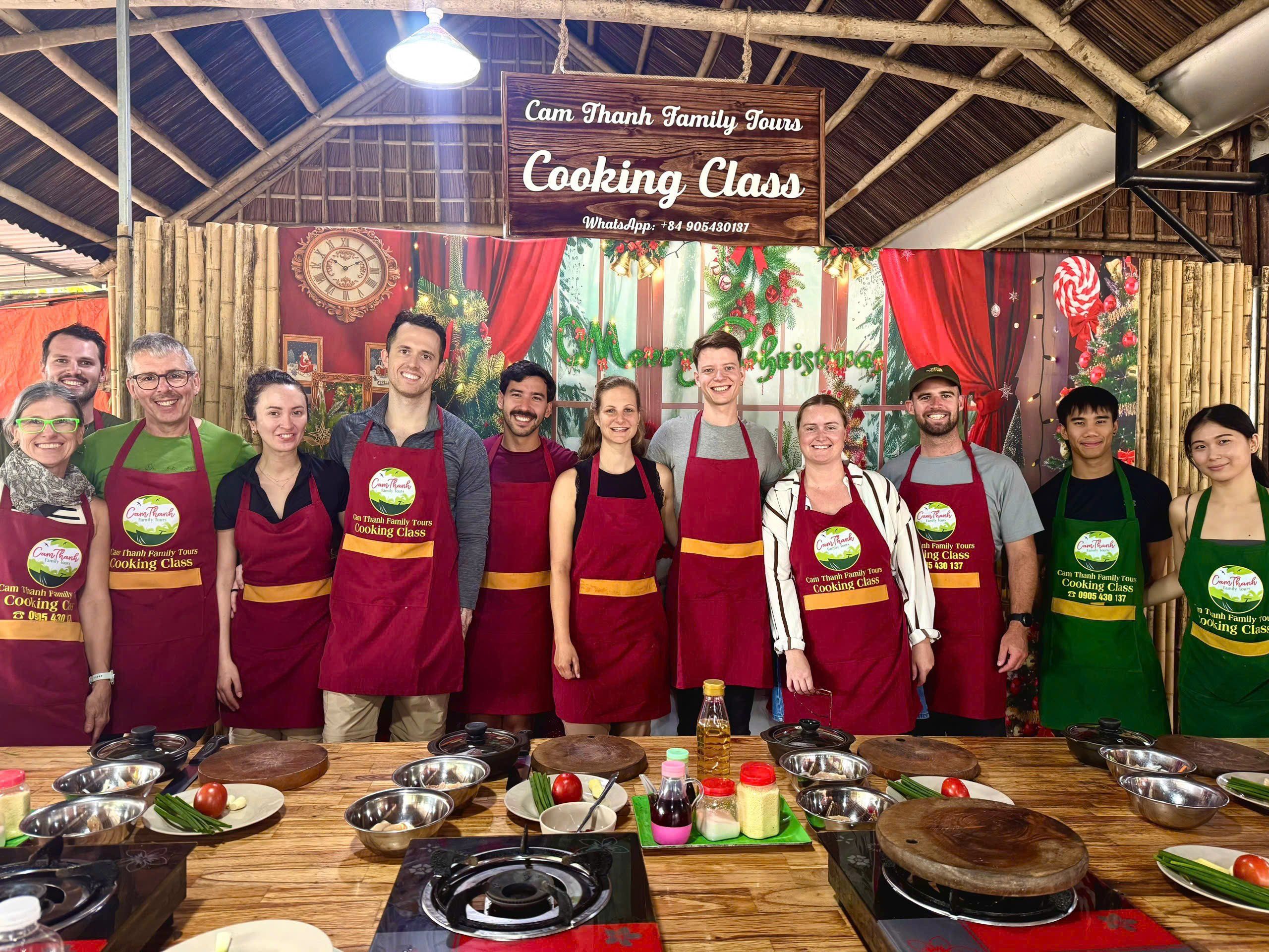Market Exploration, Basket Boat Ride and Culinary Adventure in Cam Thanh Village