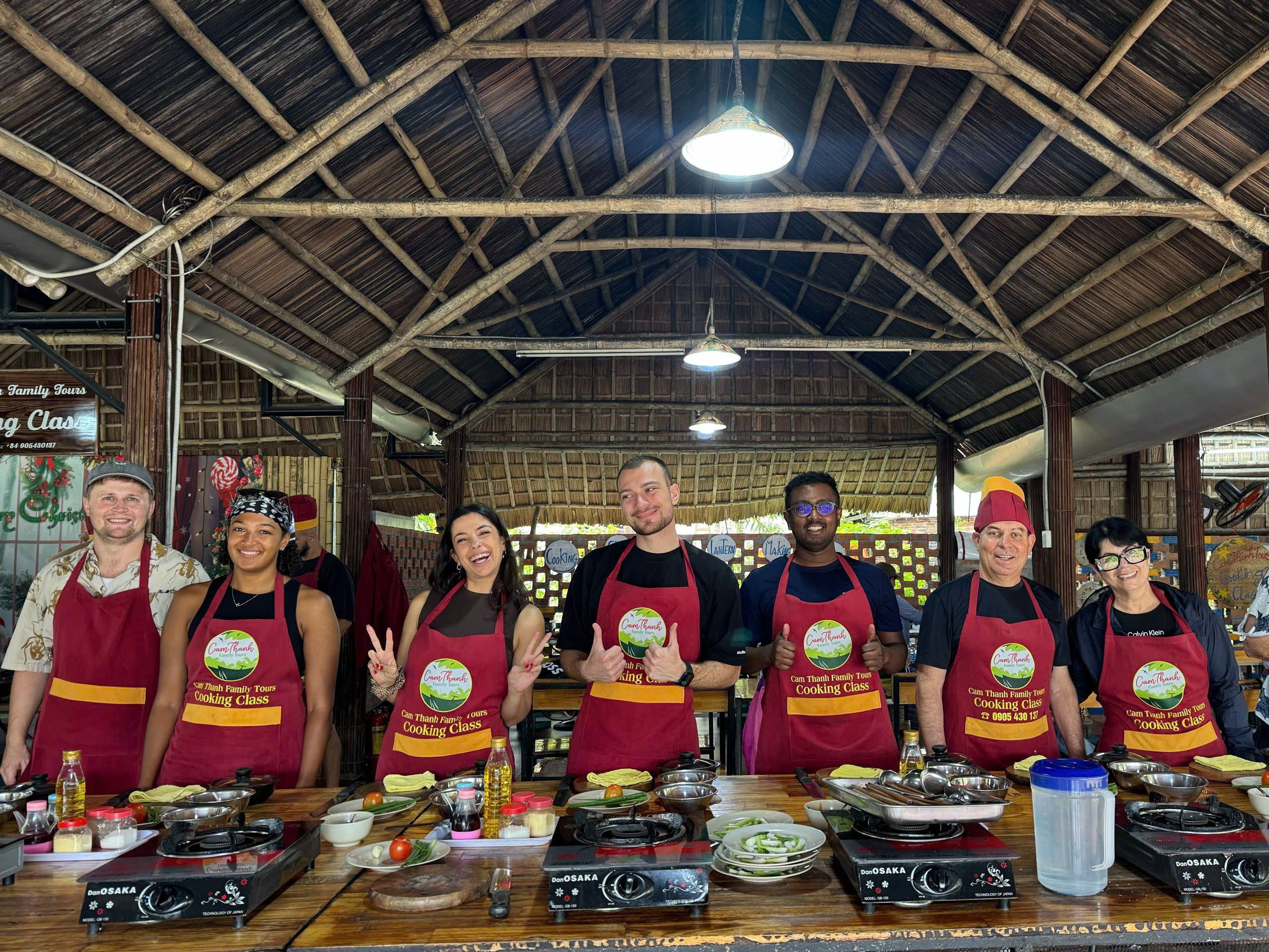 Market Exploration, Basket Boat Ride and Culinary Adventure in Cam Thanh Village