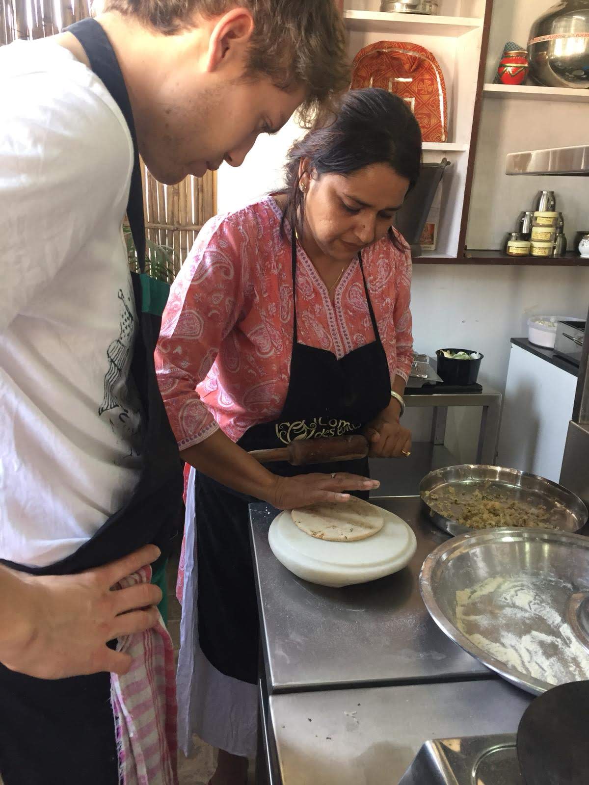 Market to Table Tour - Indian Vegetarian Home Cooking Session