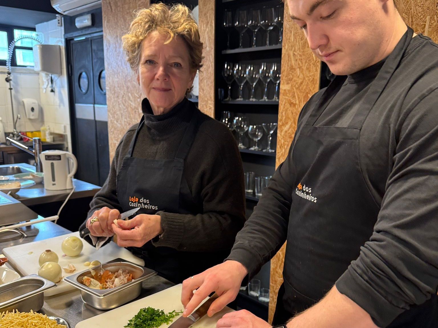 Market Tour and Portuguese Culinary Class Experience