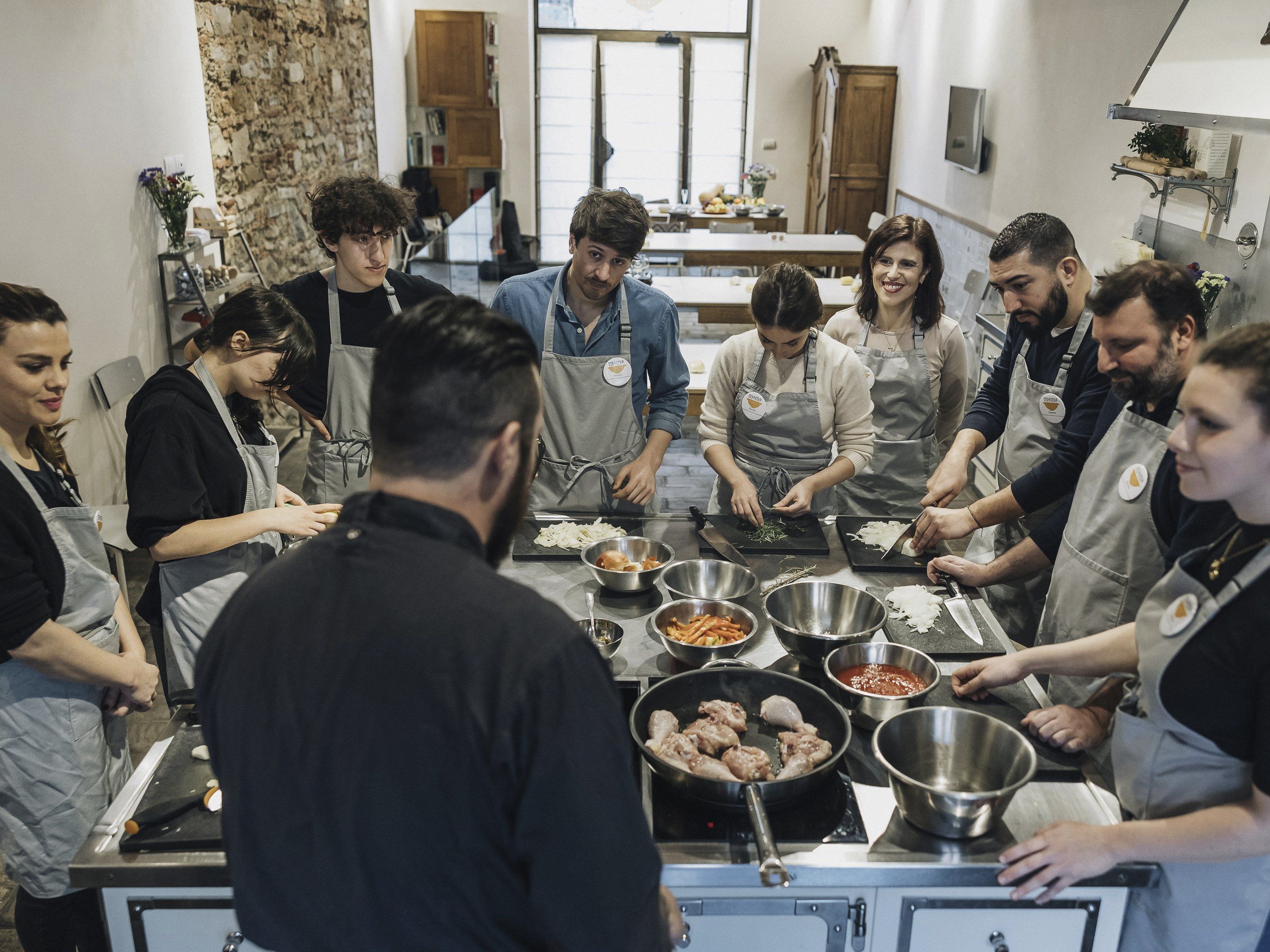 Florence: Market Tour and Full Course Tuscan Cooking Class