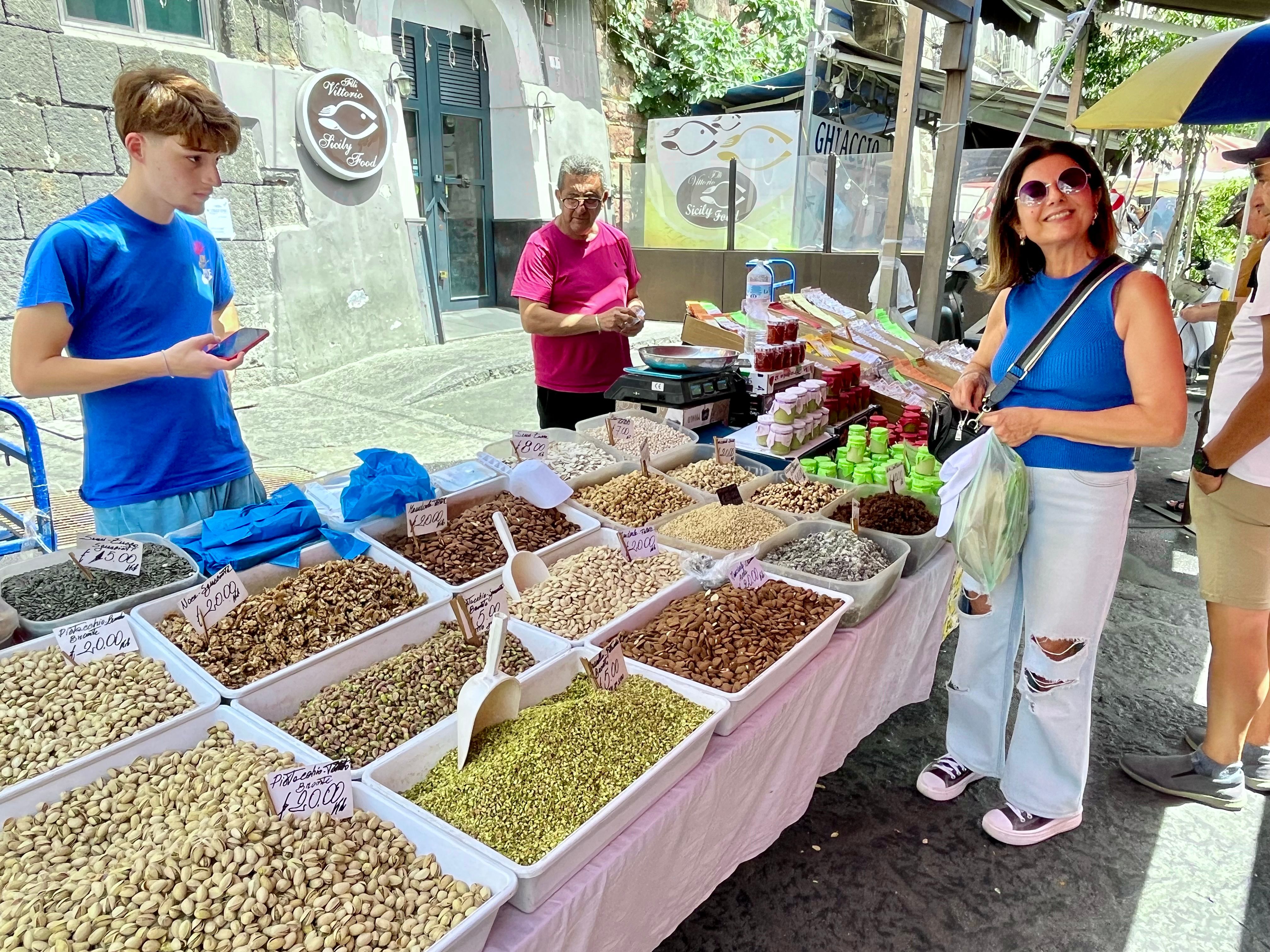 Join a Local for a Market Tour & Home Cooking Class in Catania