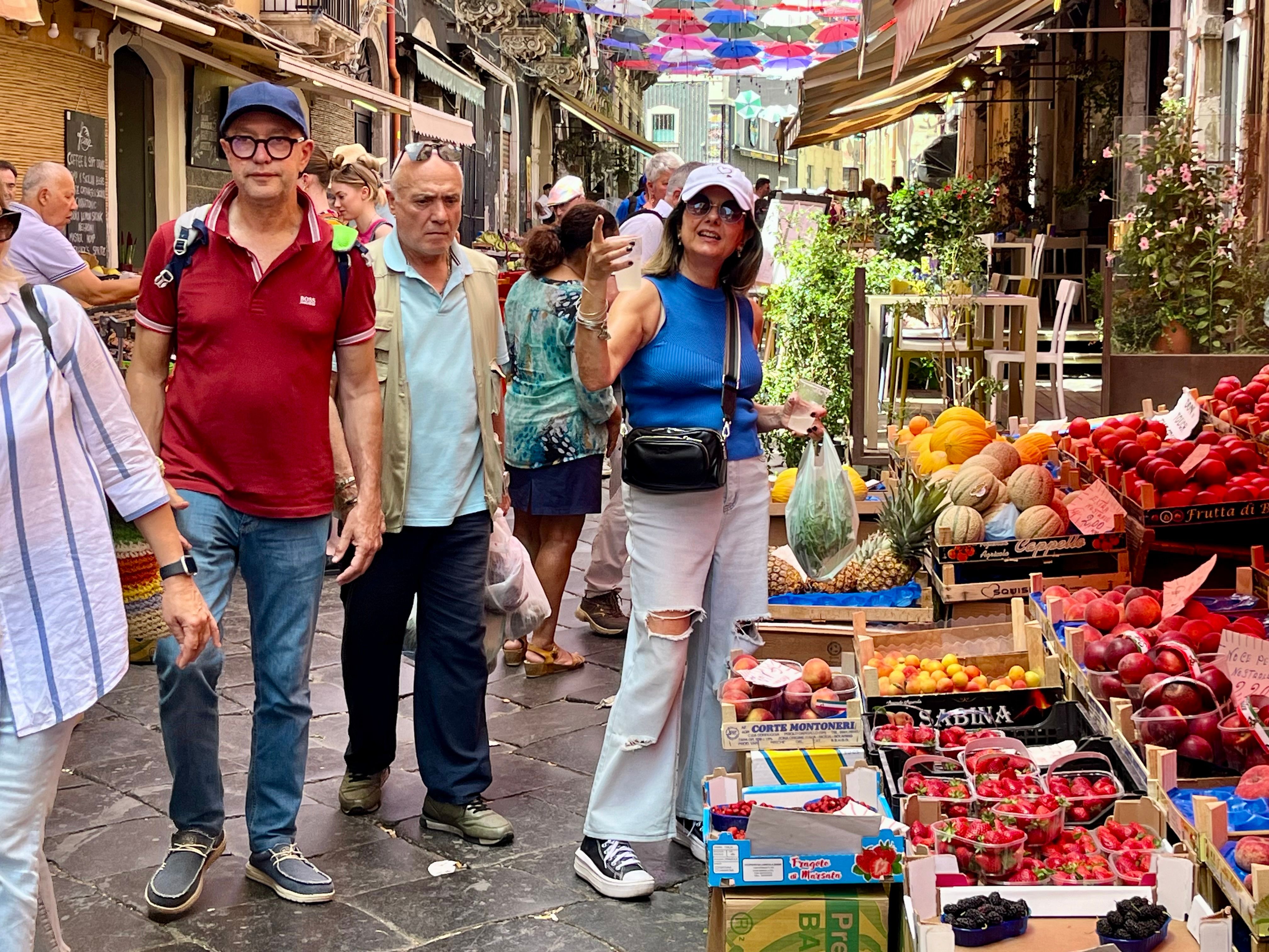 Join a Local for a Market Tour & Home Cooking Class in Catania
