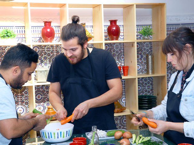 Half-Day Cooking Experience on Moroccan Dishes with Market Tour
