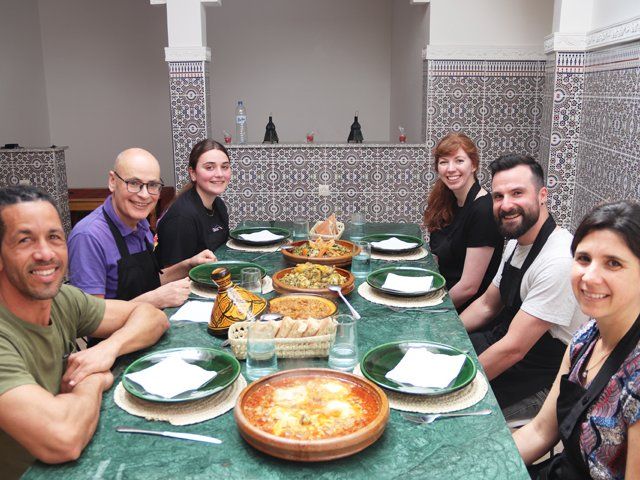 Half-Day Cooking Experience on Moroccan Dishes with Market Tour
