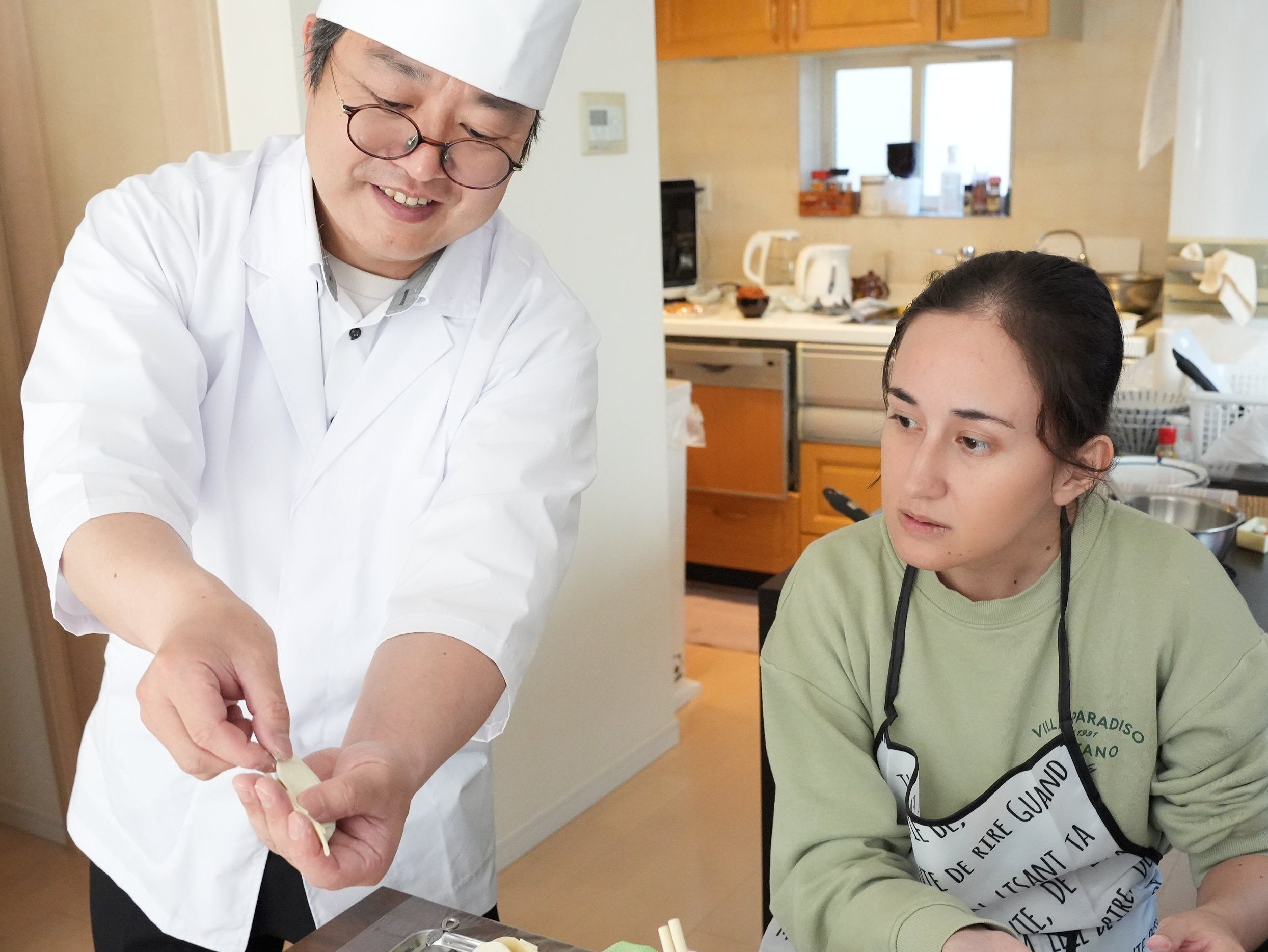 Ramen & Gyoza Cooking Experience in a Home with a Chef + Matcha (Vegetarian Option Available)