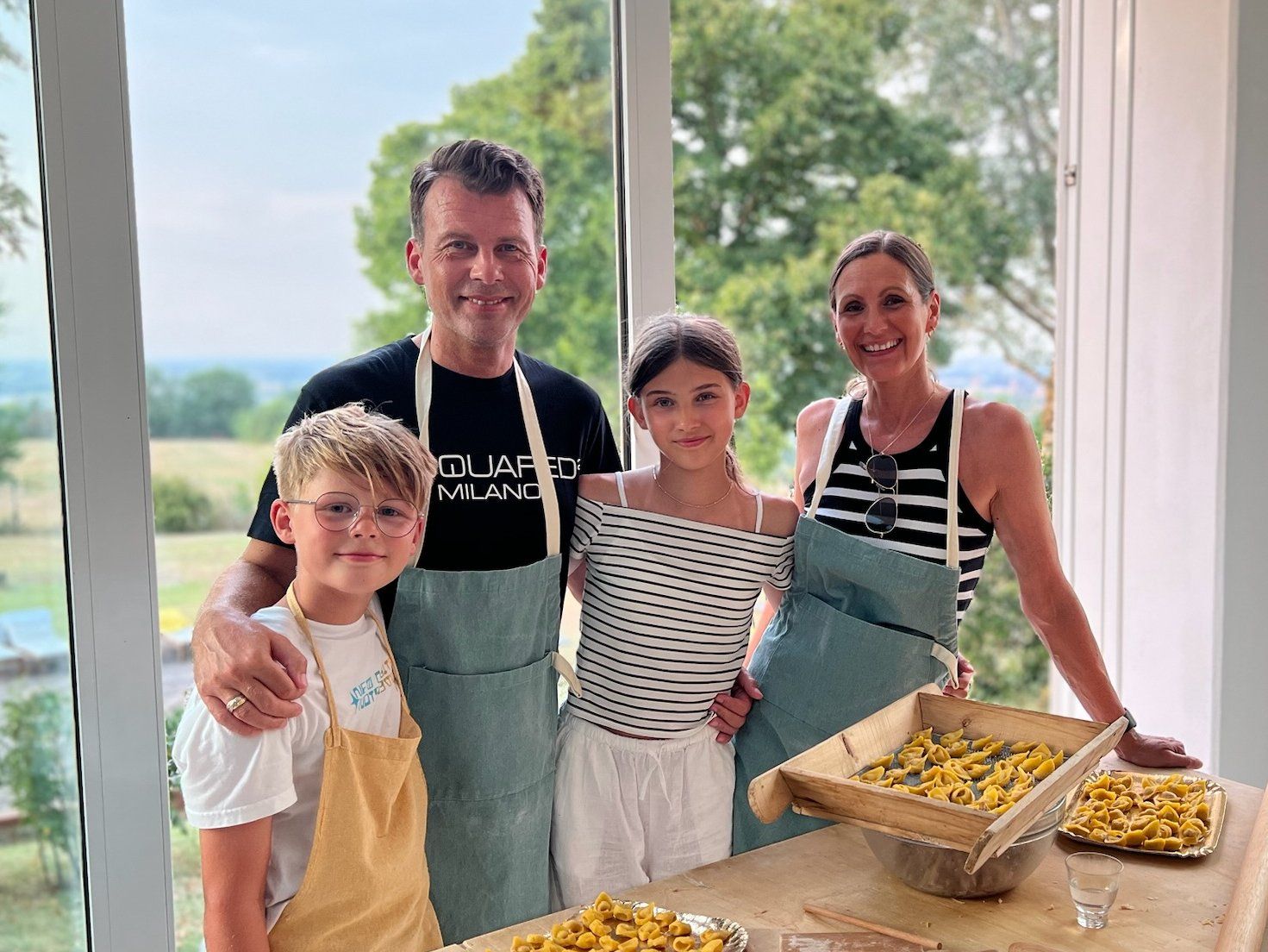 Padroneggia l'arte dell'autentica lasagna alla bolognese a Villa degli Olmi