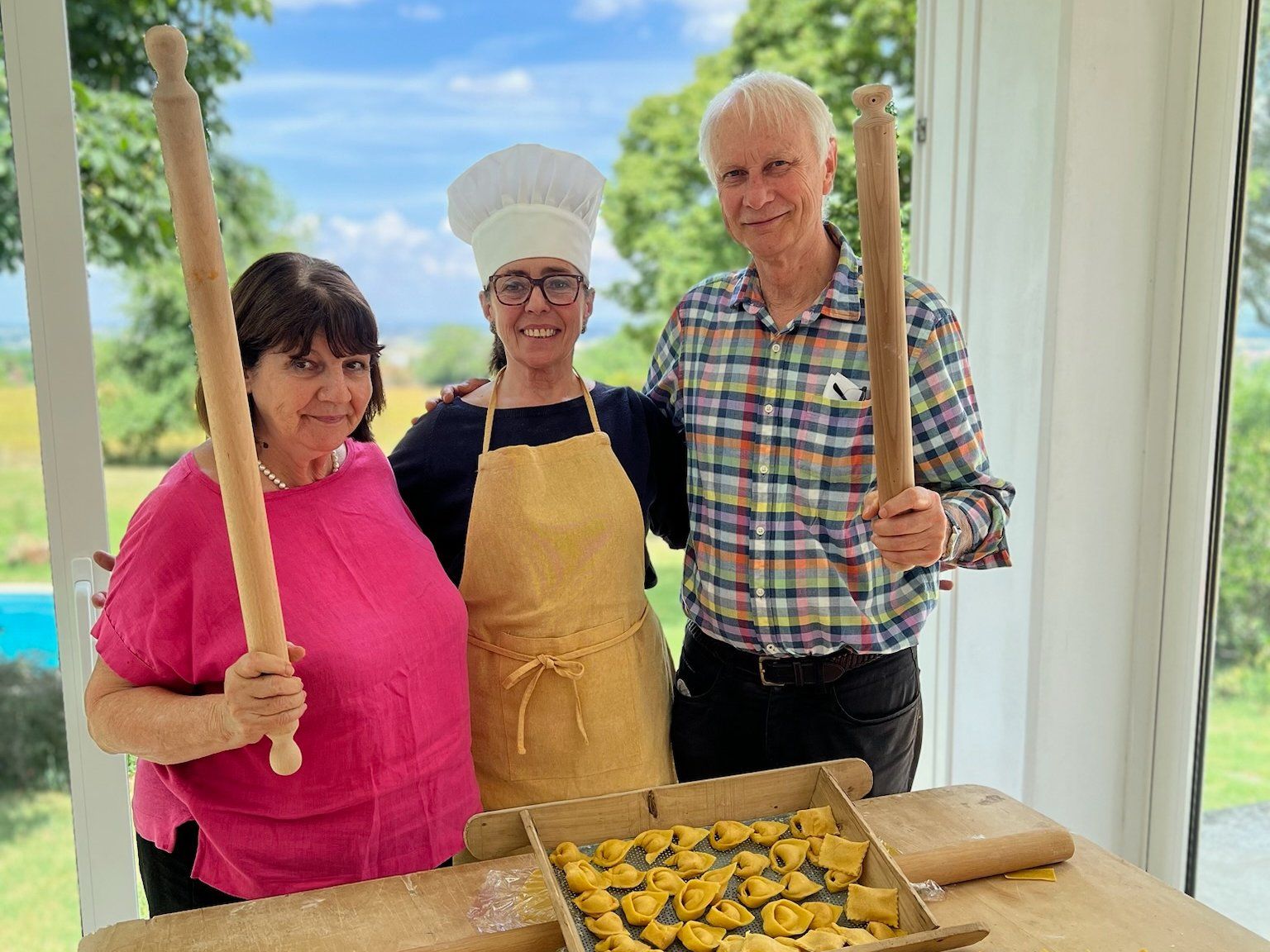 Padroneggia l'arte dell'autentica lasagna alla bolognese a Villa degli Olmi