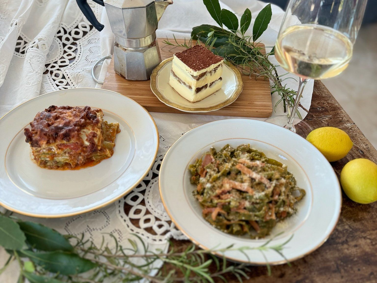 Padroneggia l'arte dell'autentica lasagna alla bolognese a Villa degli Olmi
