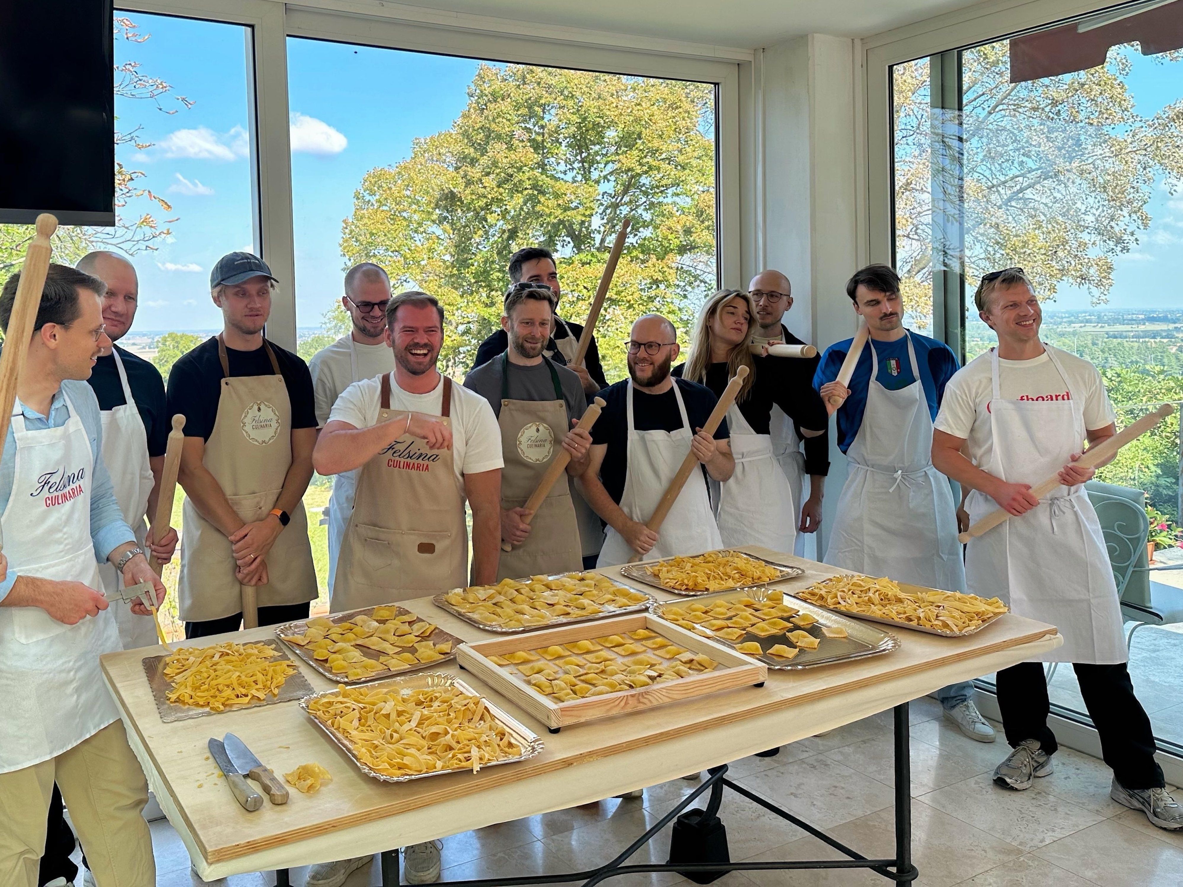 Padroneggia l'arte della cucina bolognese a Villa degli Olmi