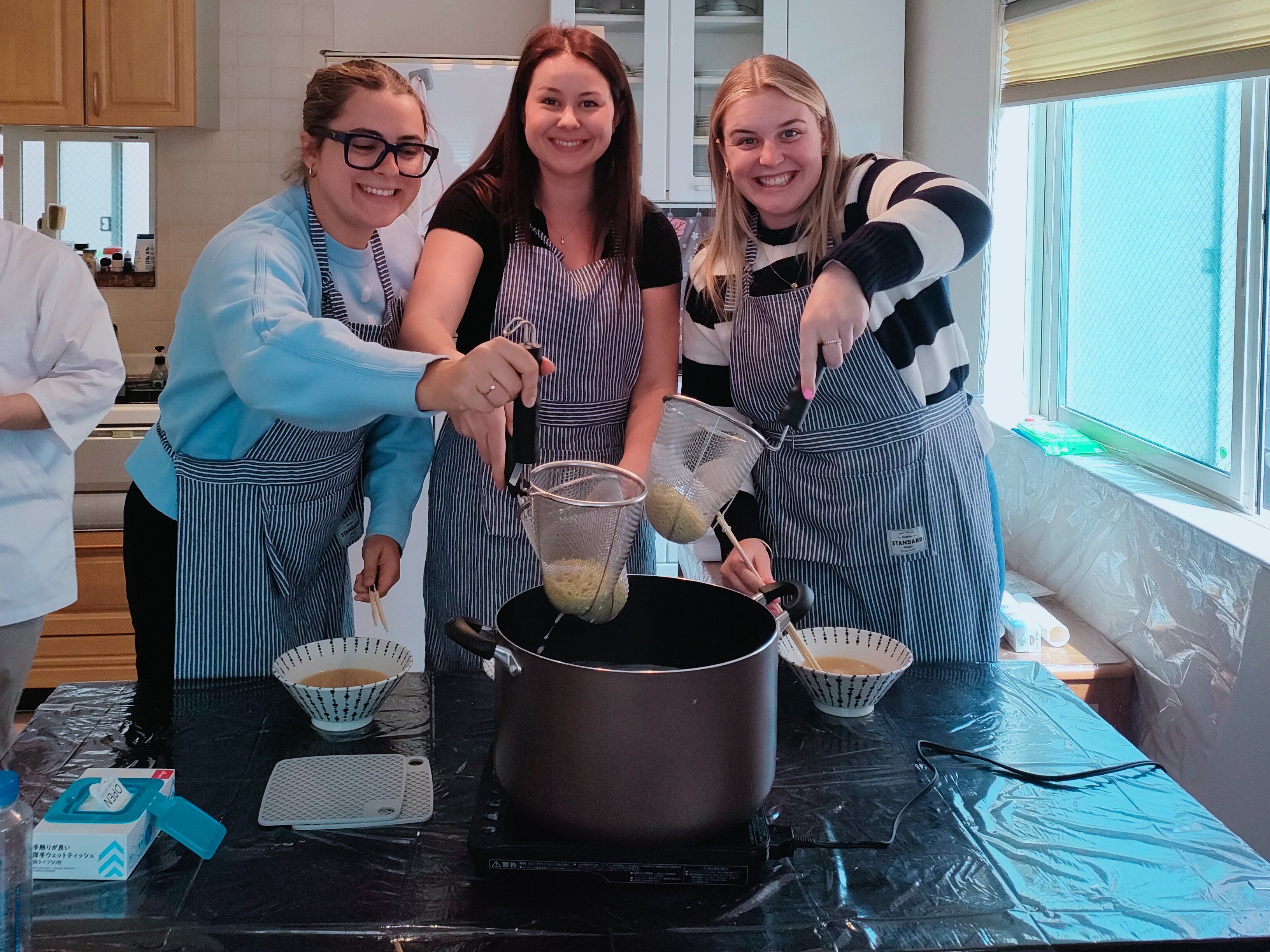 Ramen & Gyoza Cooking Experience in a Home with a Chef + Matcha (Vegetarian Option Available)