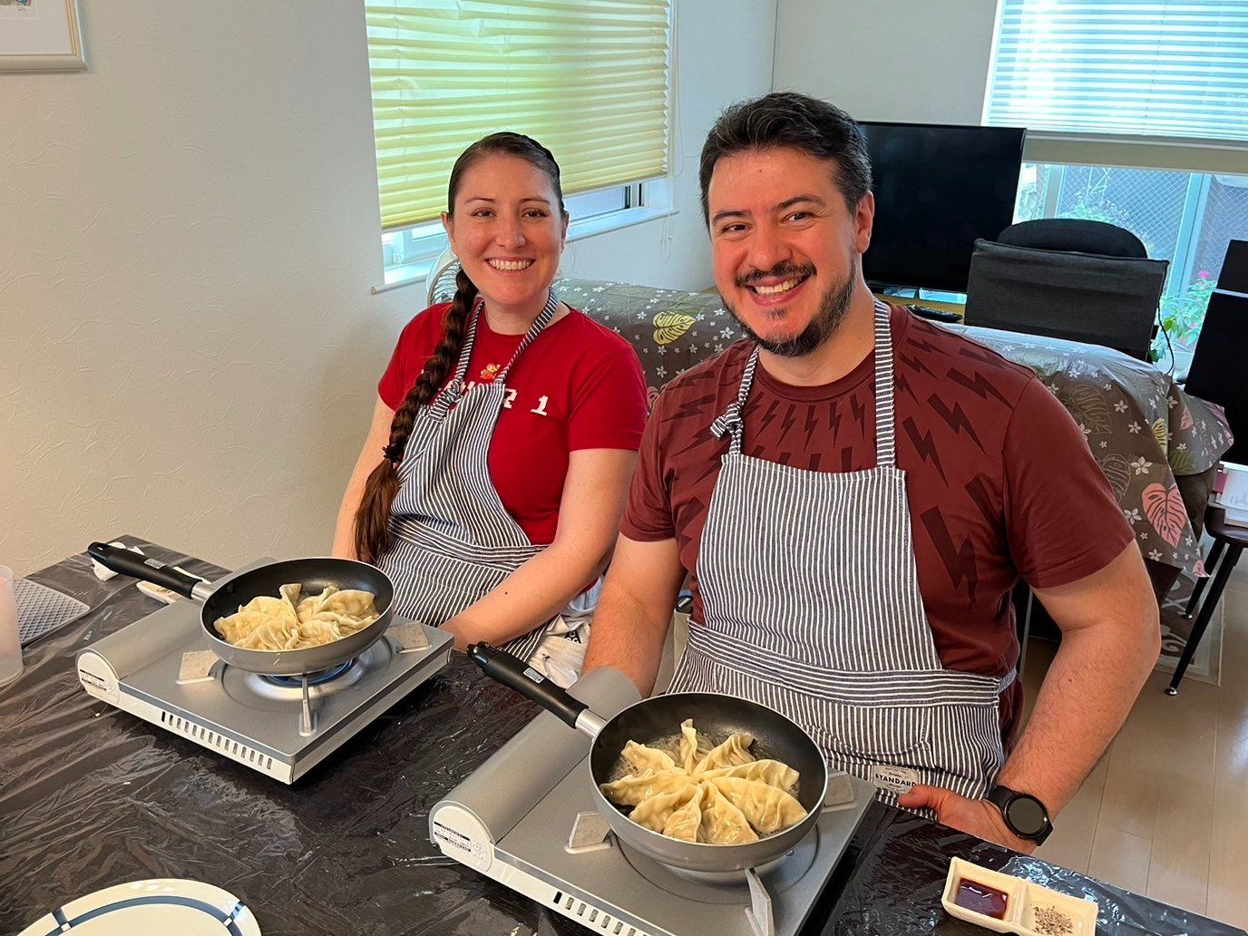 Ramen & Gyoza Cooking Experience in a Home with a Chef + Matcha (Vegetarian Option Available)
