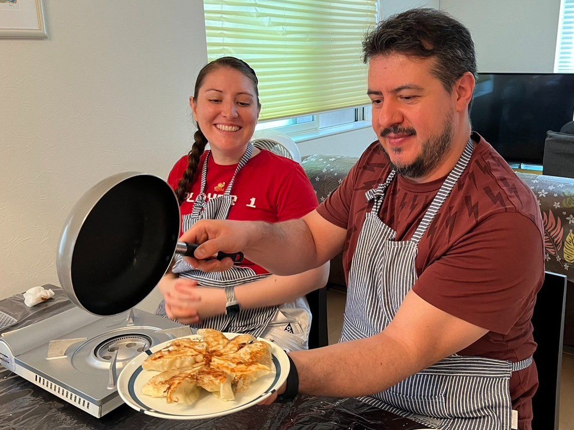 Ramen & Gyoza Cooking Experience in a Home with a Chef + Matcha (Vegetarian Option Available)
