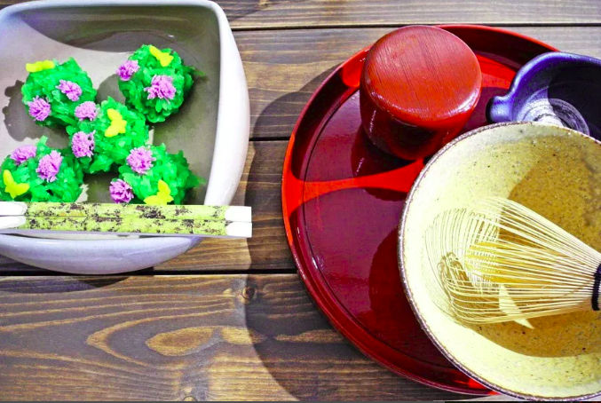 Matcha Tea Ceremony with Japanese Sweets Tasting Private class for 5 participants